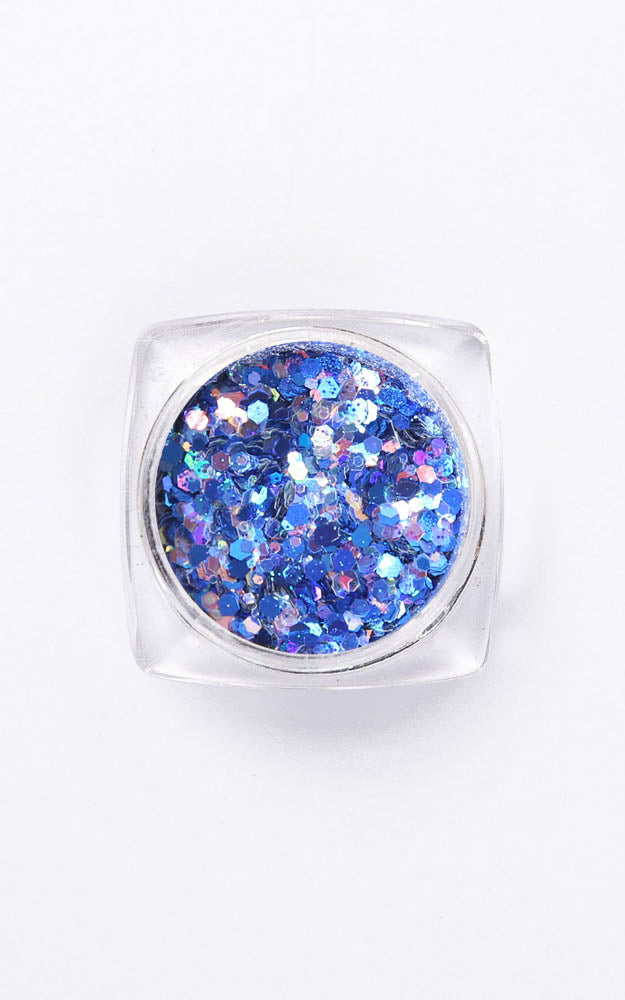 Glitter Dust in sapphire blue