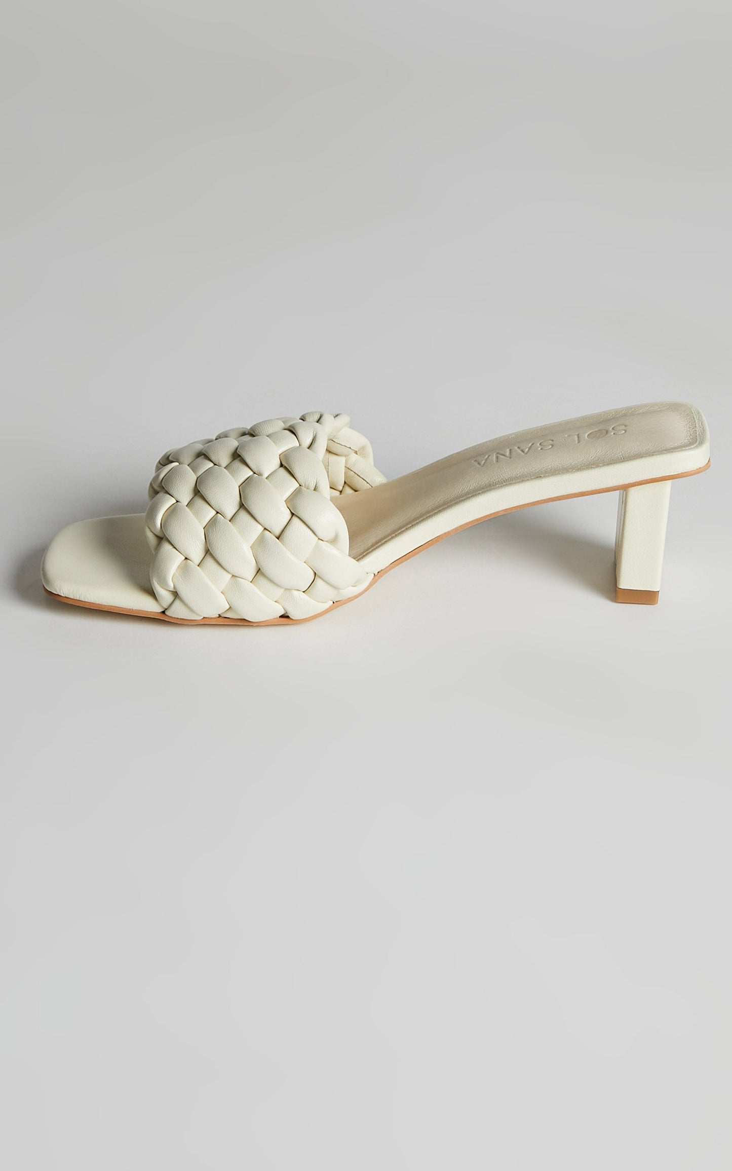 Sol Sana - Matias Mule Heels in Off White