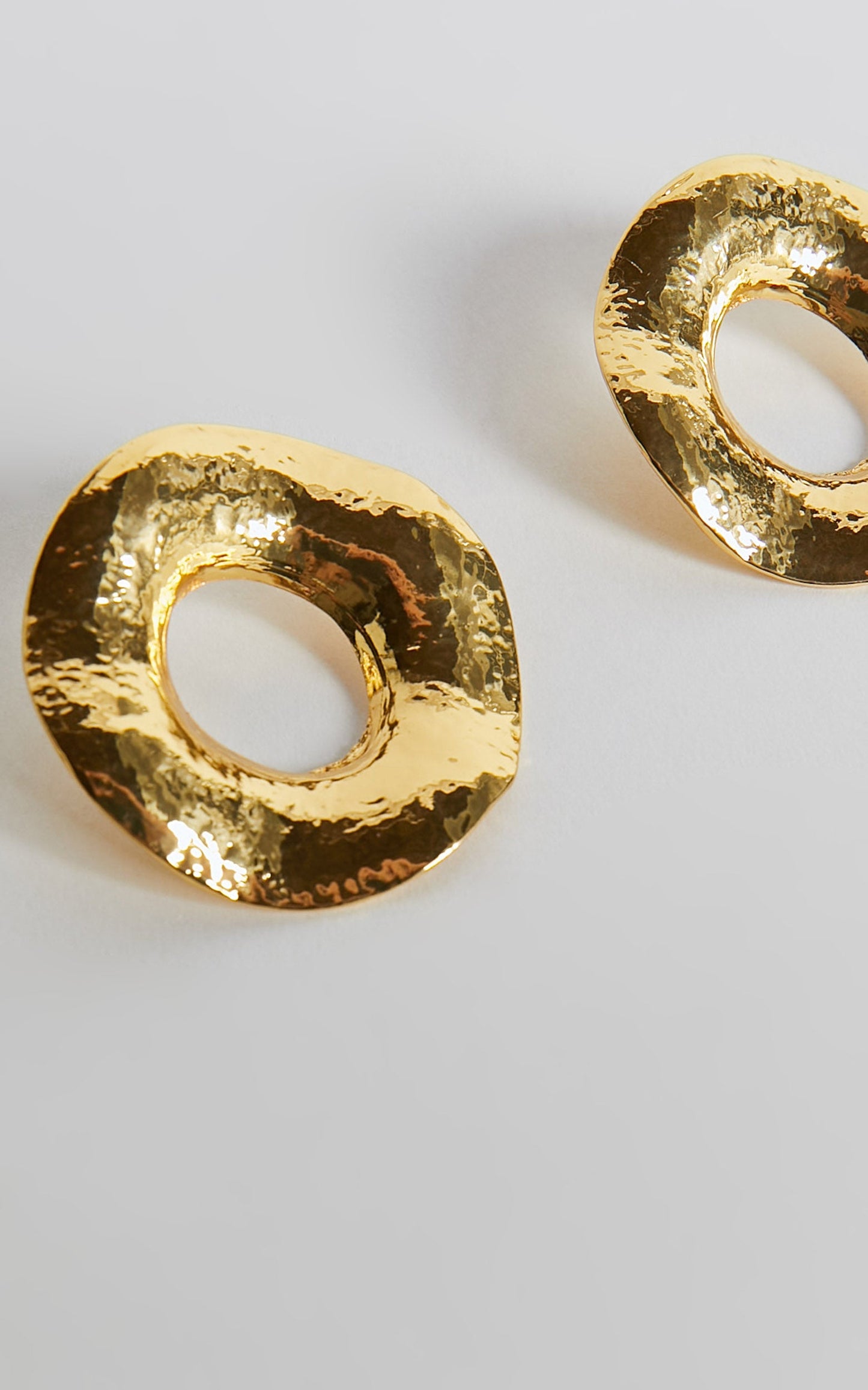 Breann Statement Earrings in Gold