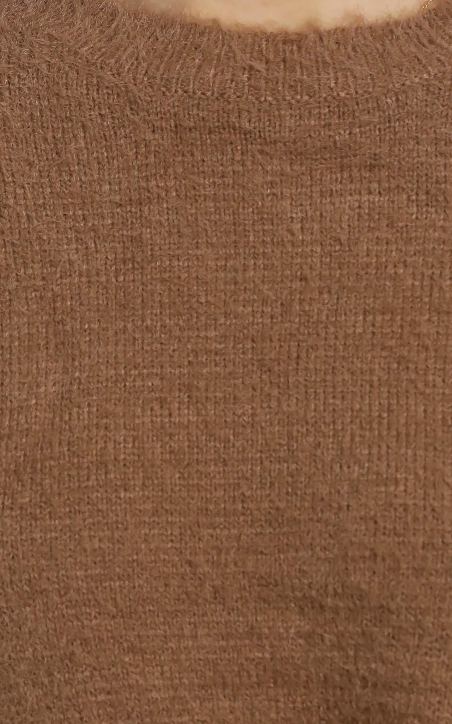 Dylan Knit Jumper in Brown