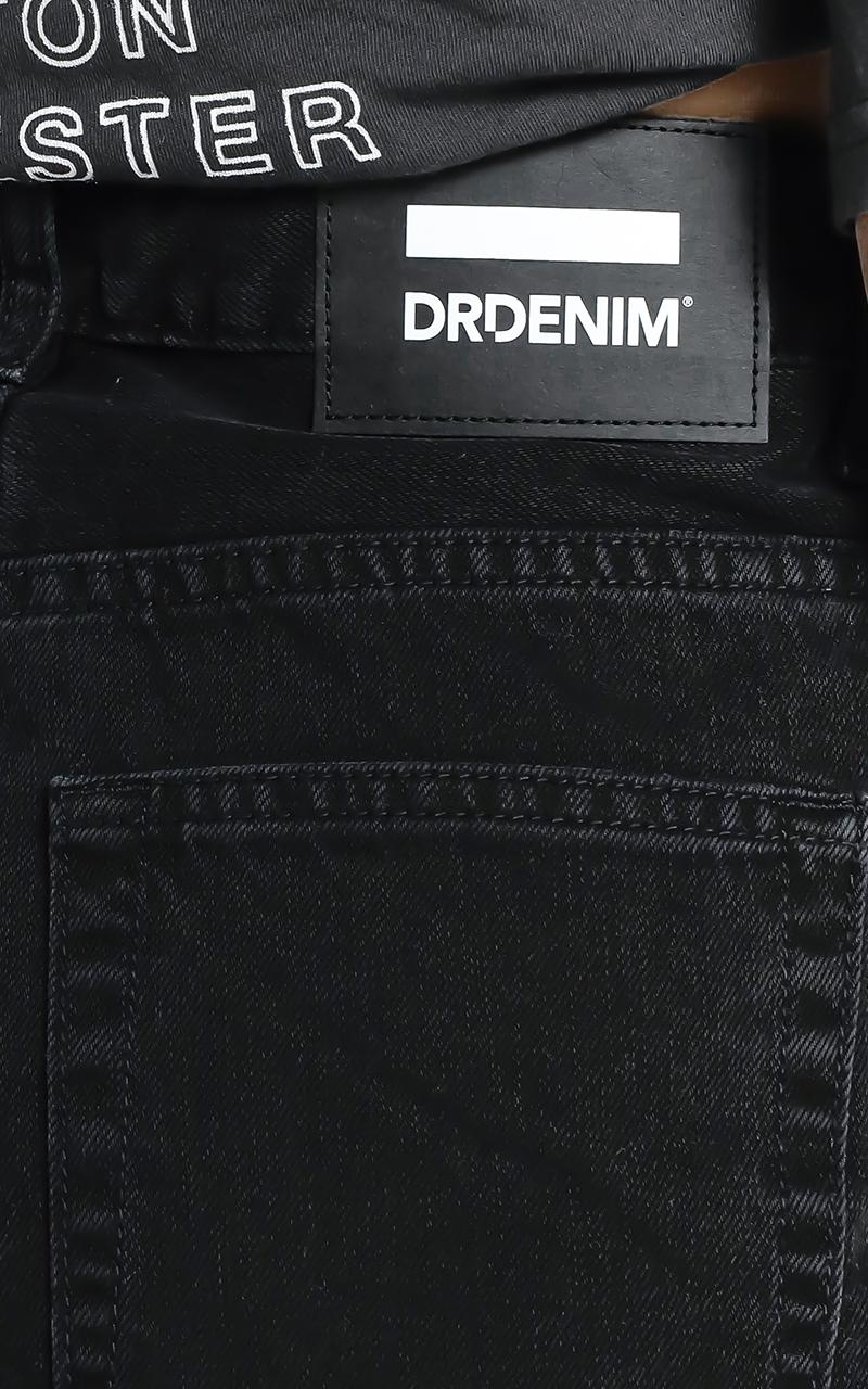 Dr Denim - Nora Denim Shorts in Black Retro