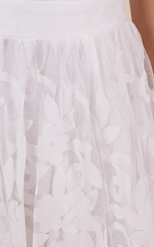 Moon Beam Dress In White