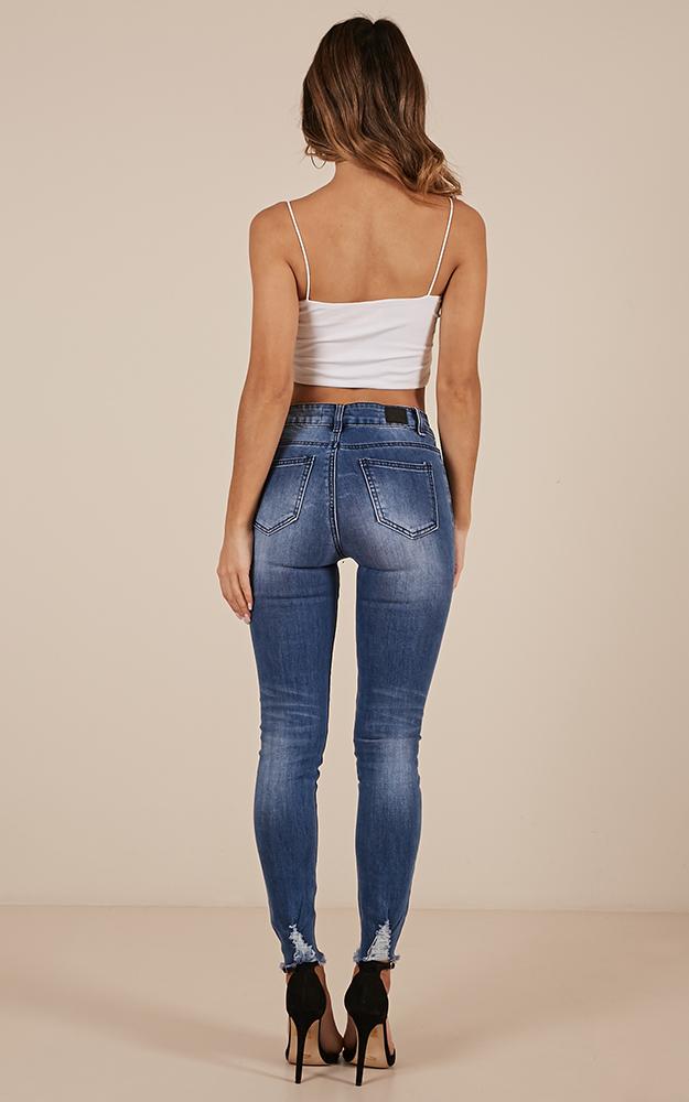 Paige Jeans in mid wash denim