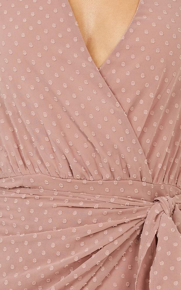 Head Above Water Dress In Blush