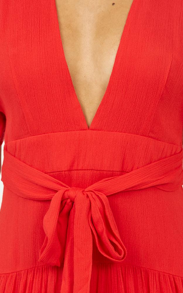 Little Girl Dress In Red