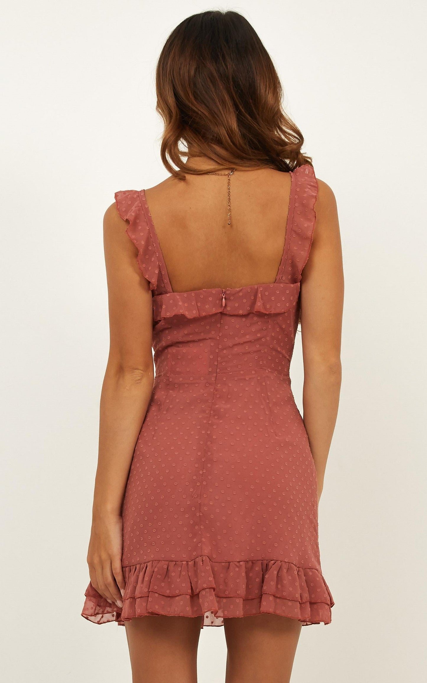 Dream Everyday Dress In Dusty Rose