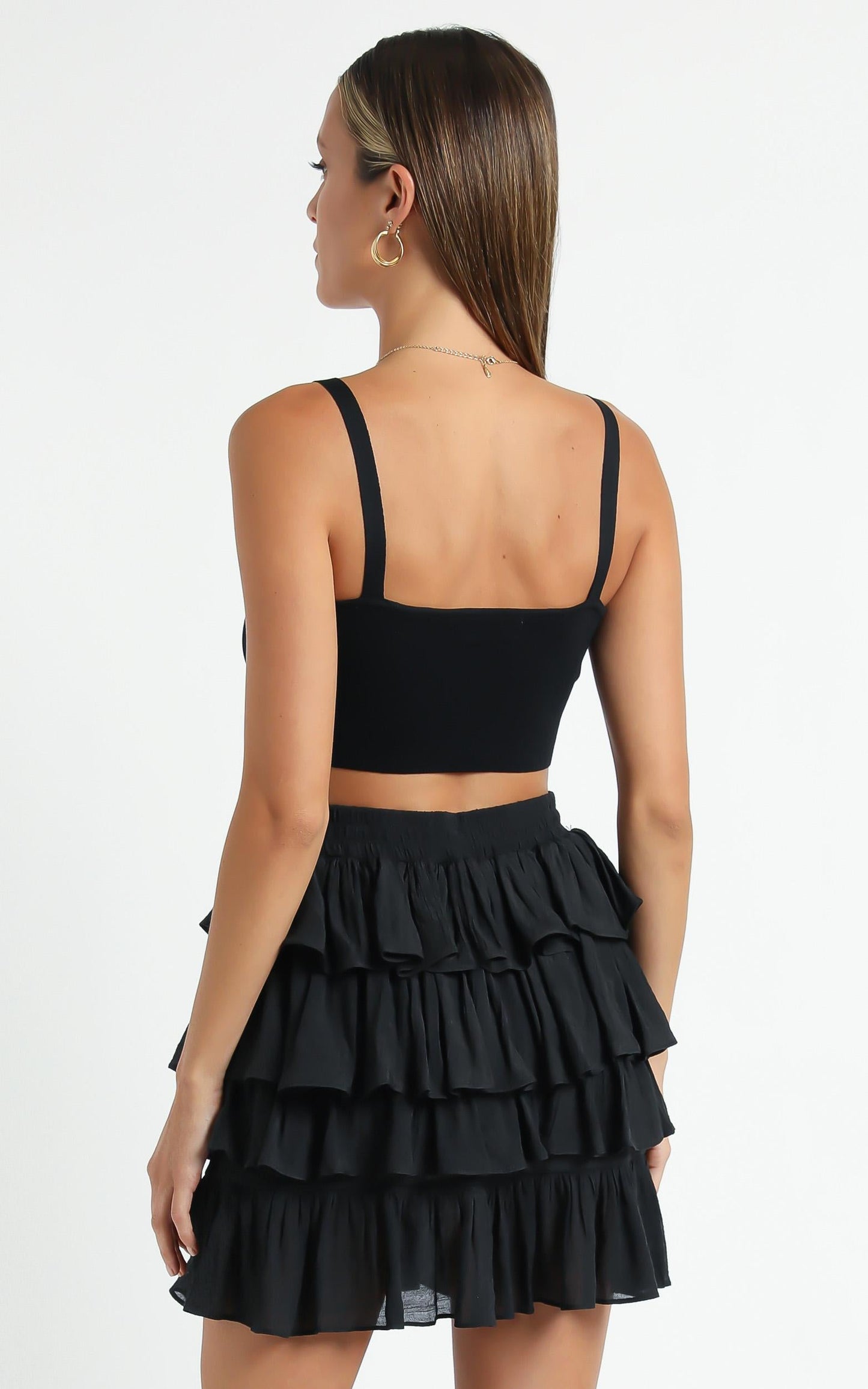 Minkpink - Merindah Layered Mini Skirt in Black