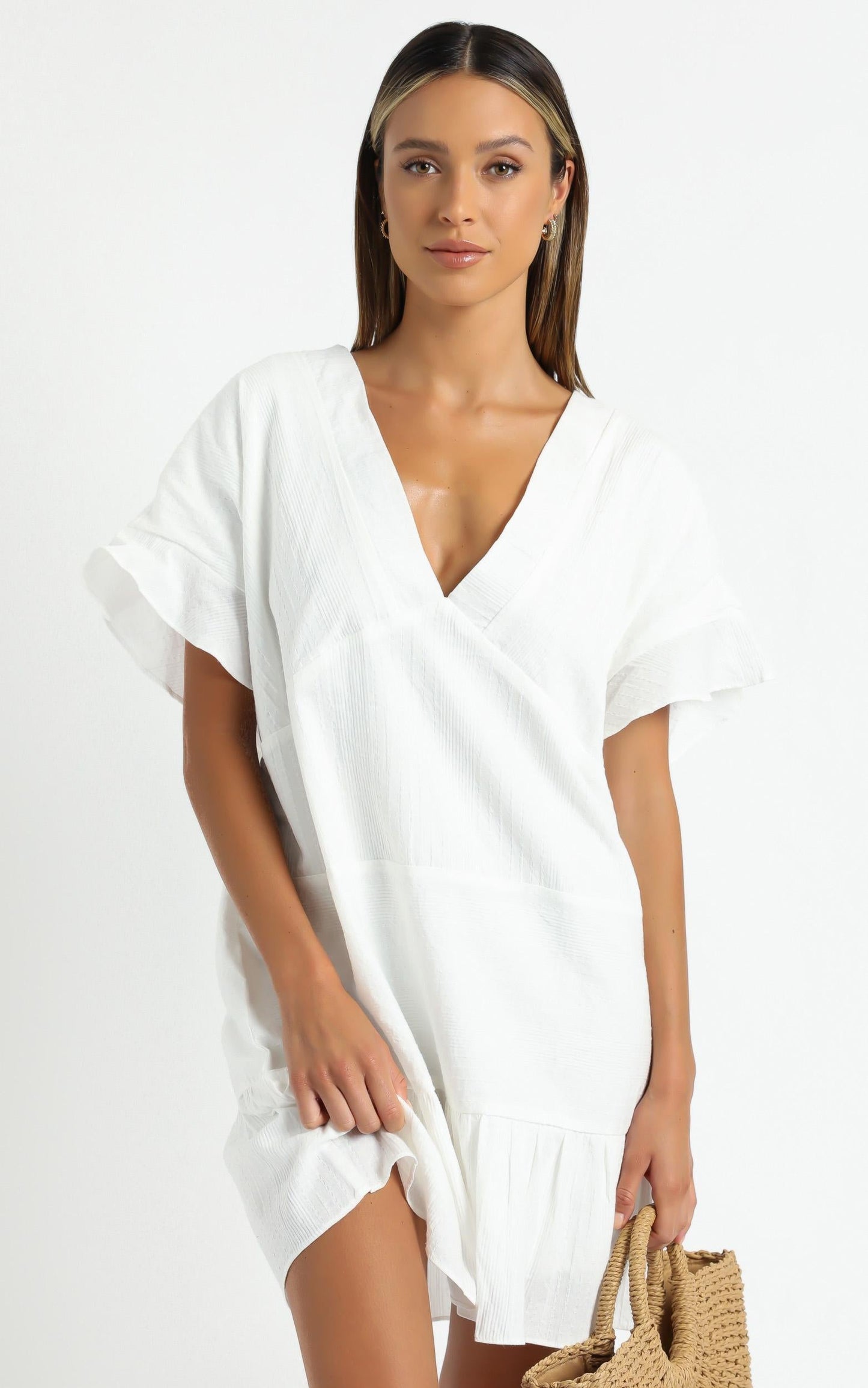 Florida Dress in White