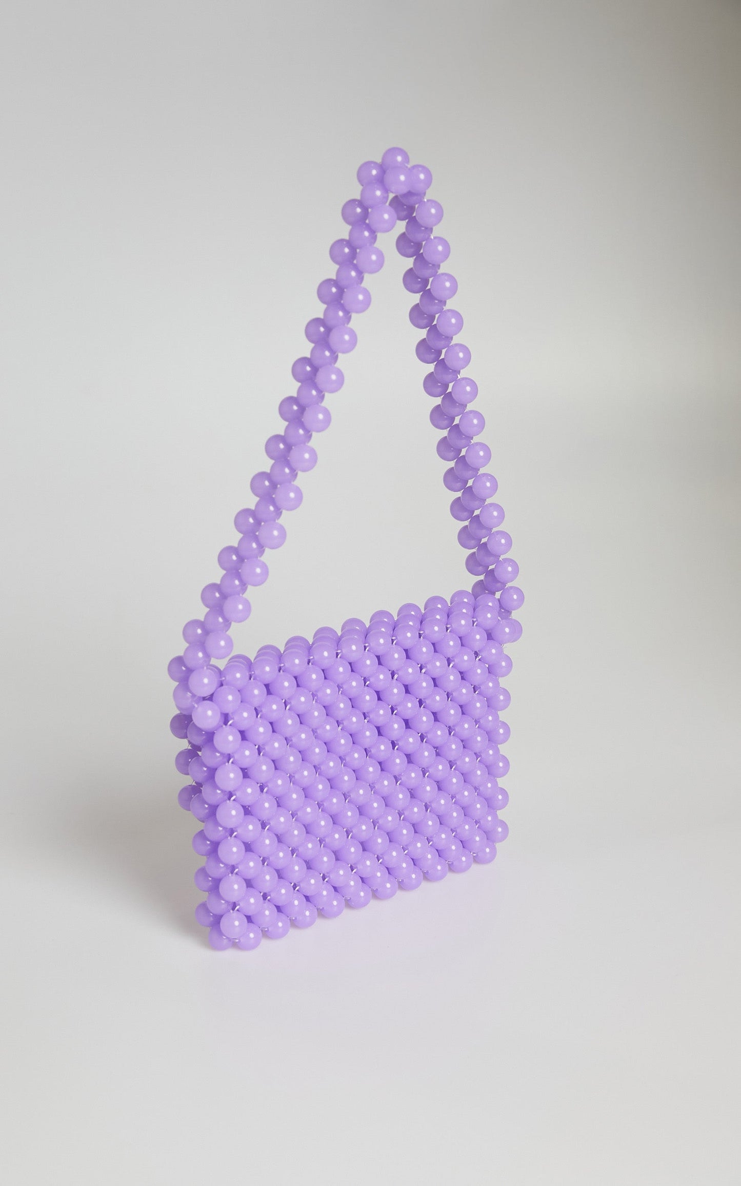 Adele Beaded Bag in Purple