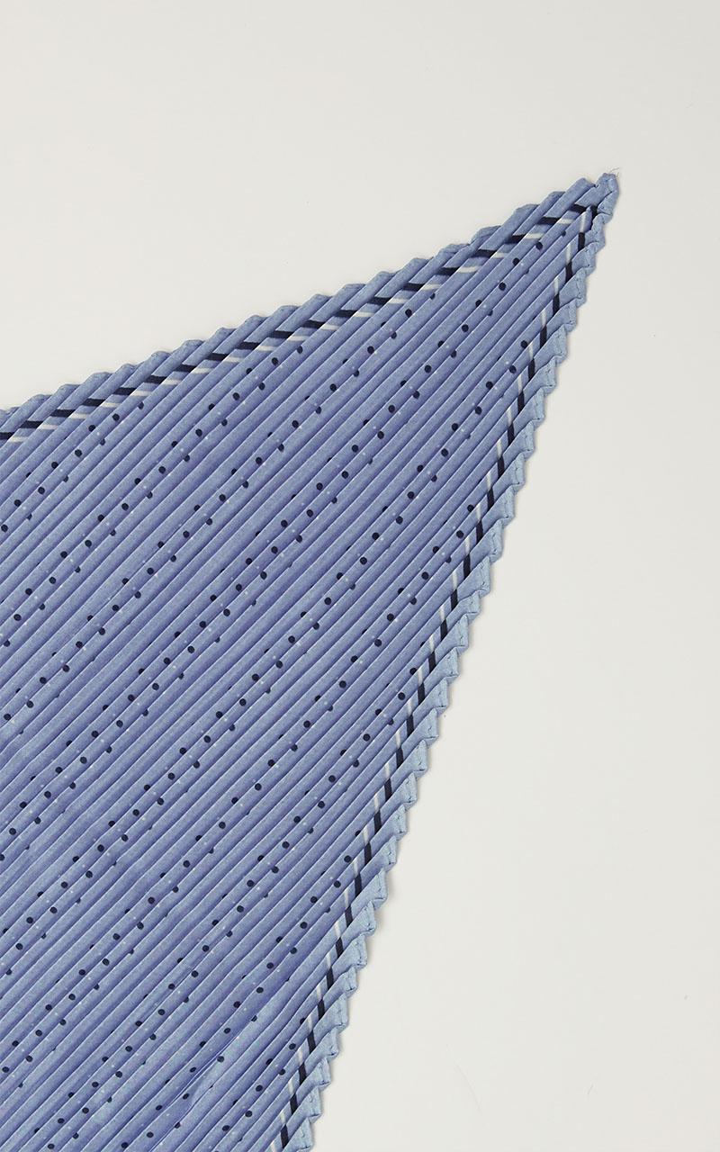 Same Team Neck Scarf In Blue Spot