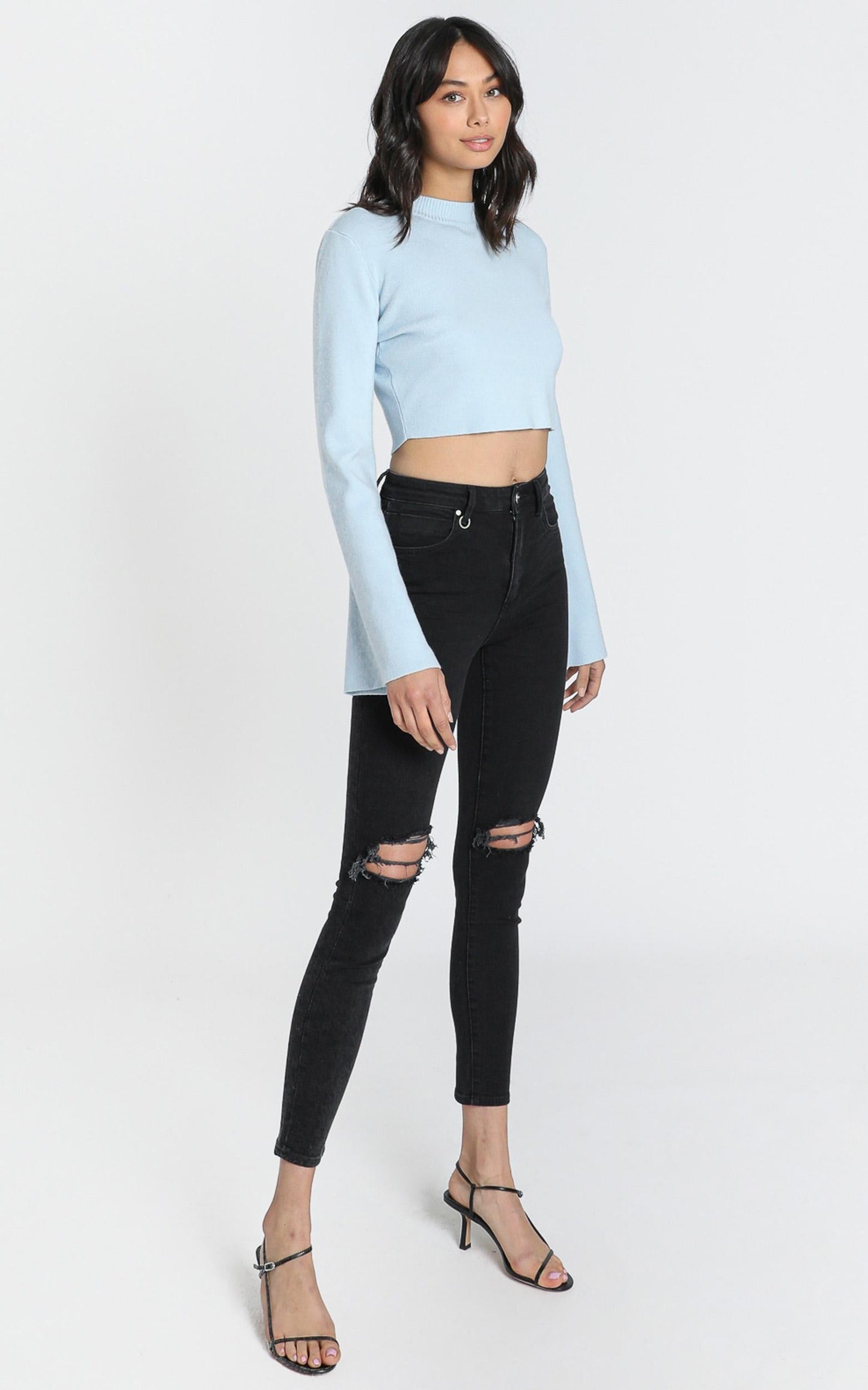 Neuw - Marilyn Skinny Jeans in Busted Black