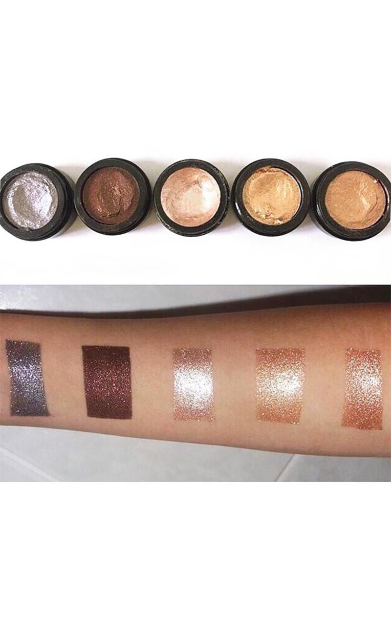 Australis - Metallix Cream Eyeshadow in guns and rose petals