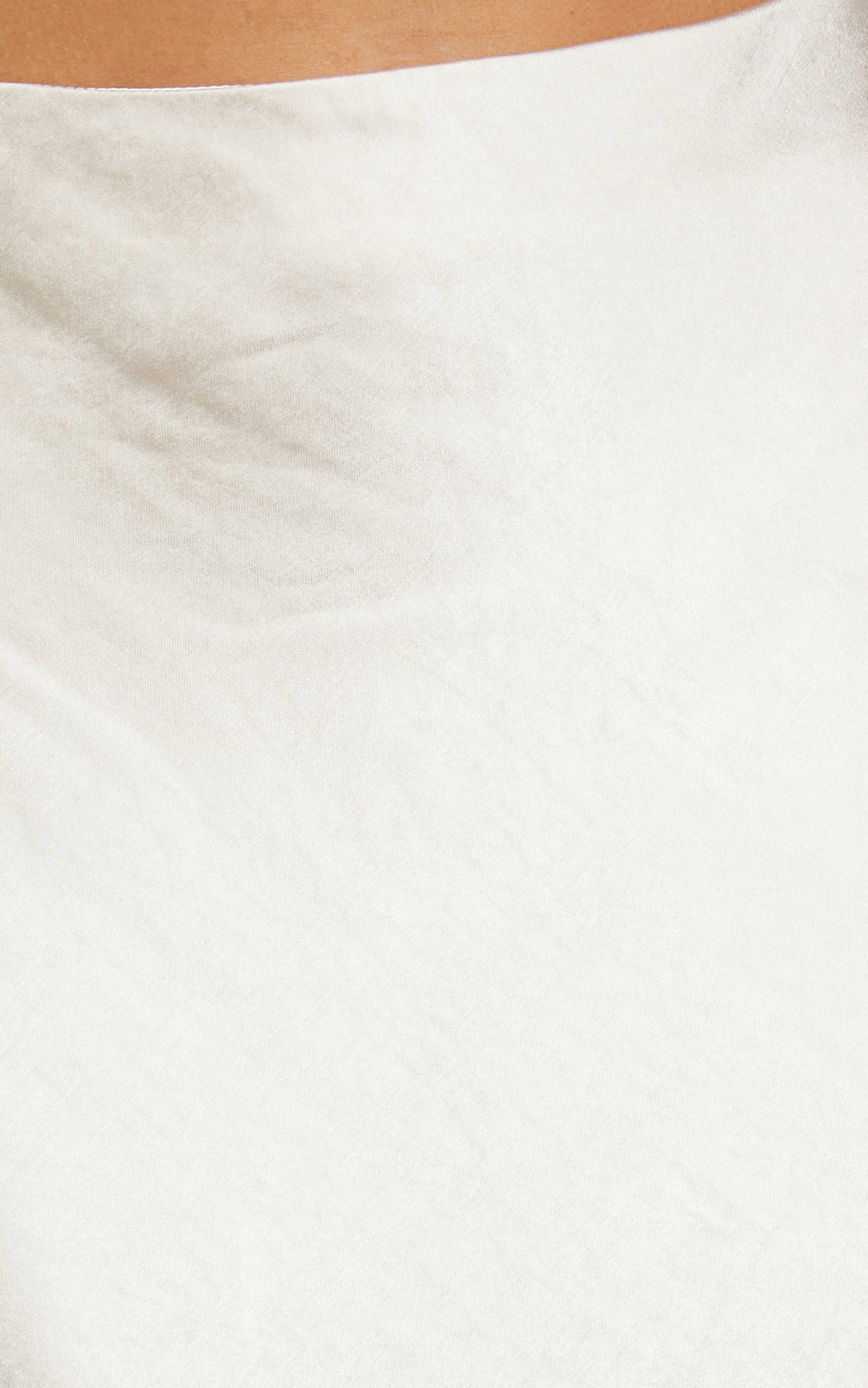 4th & Reckless - Novah Satin Midi Skirt in Cream