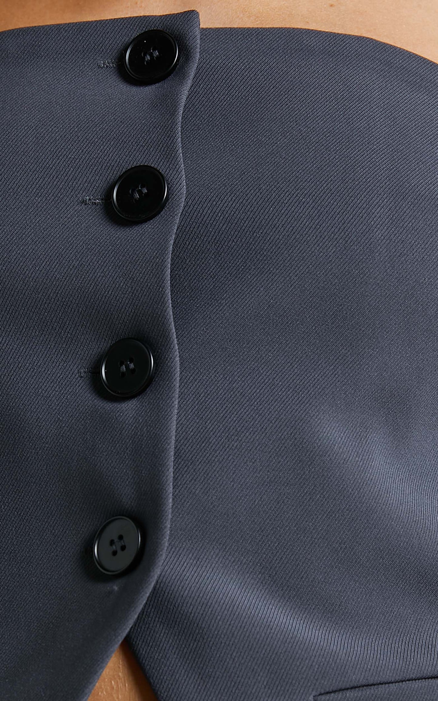 4Th & Reckless - Kennedy Corset in Dark Grey