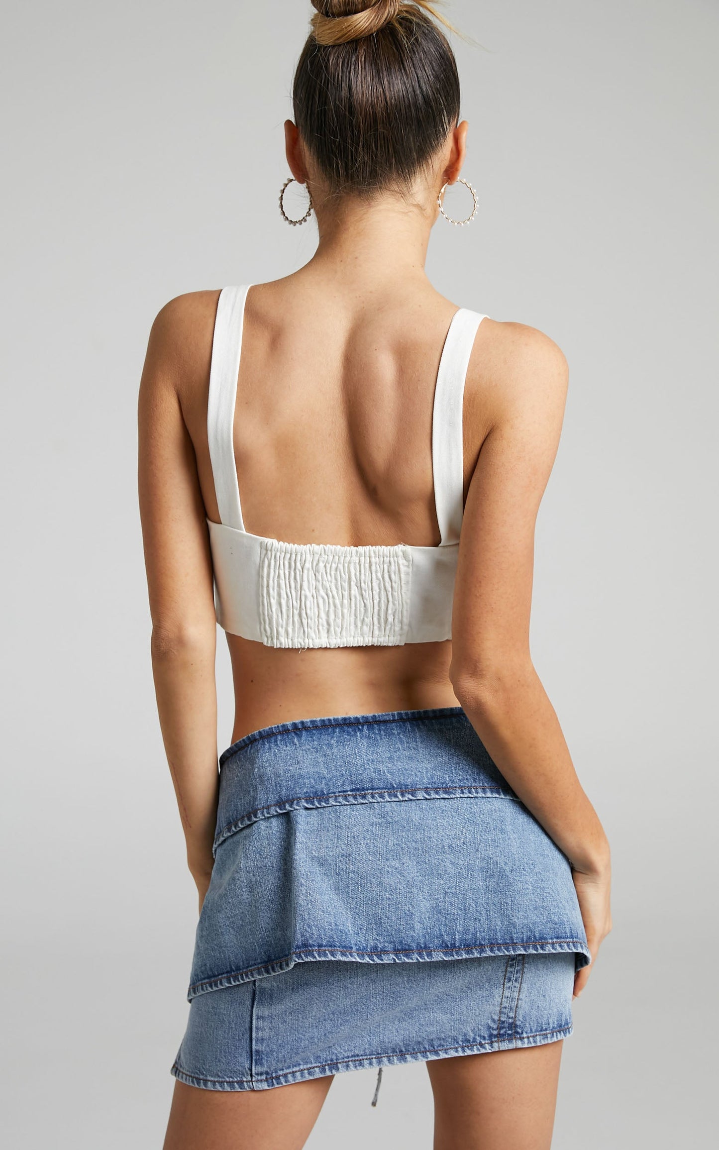 Lioness - True Romance Denim Mini Skirt in Duke Blue