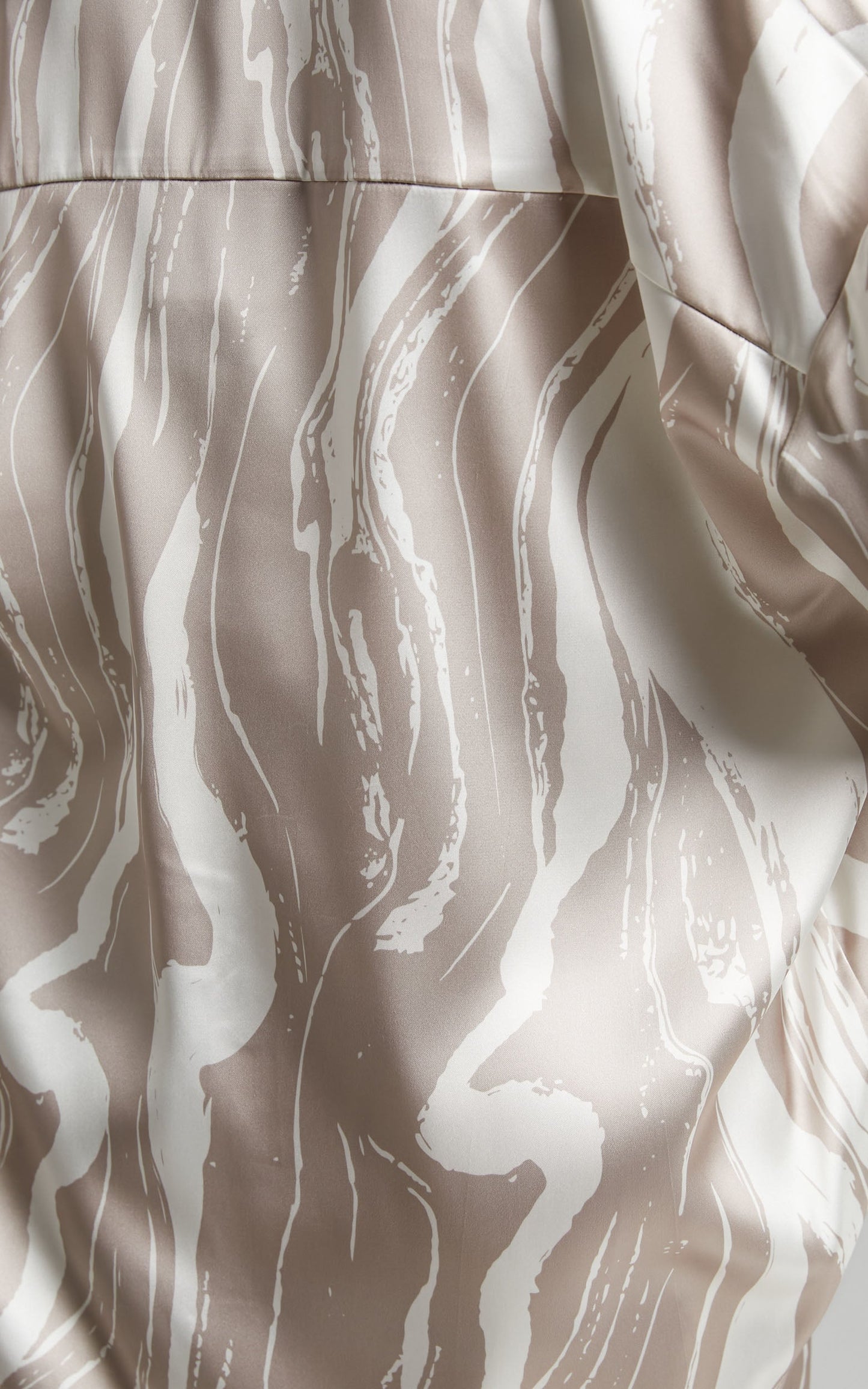 4th & Reckless - Amira Shirt in Brown/Cream Print