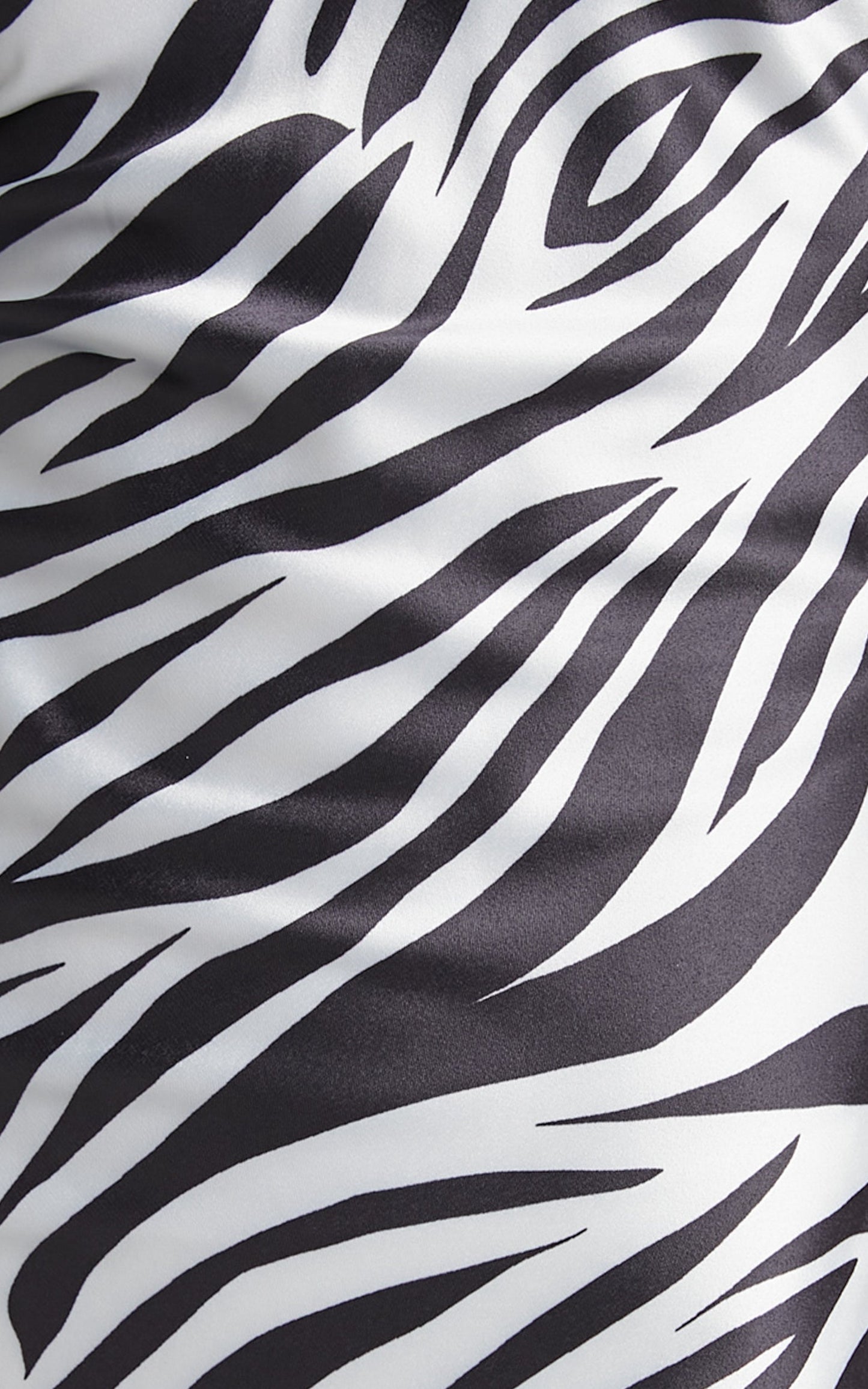 Rowena Mini Dress - Slip Dress in Zebra