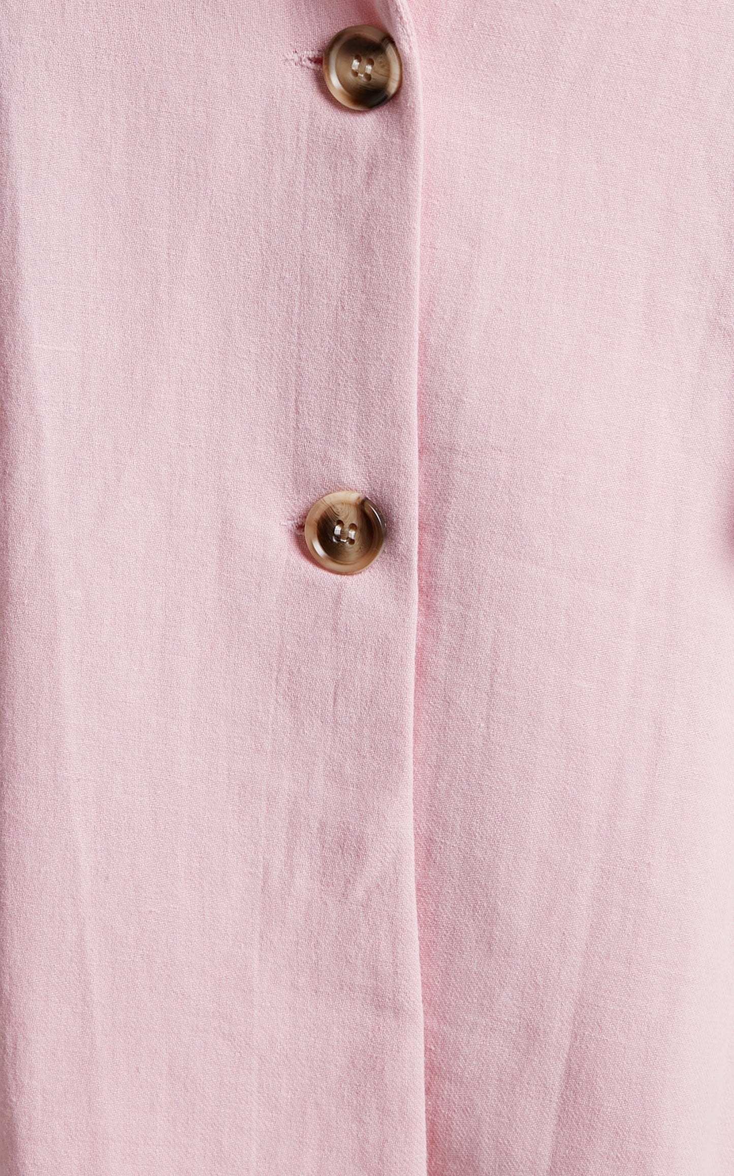 Larissa Blazer - Linen Look Relaxed Single Breasted Blazer in Musk