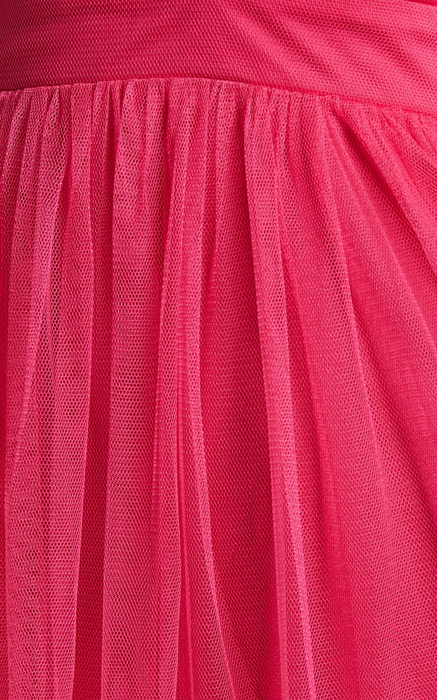 Like A Vision Midi Dress - Plunge Thigh Split Dress in Hot Pink