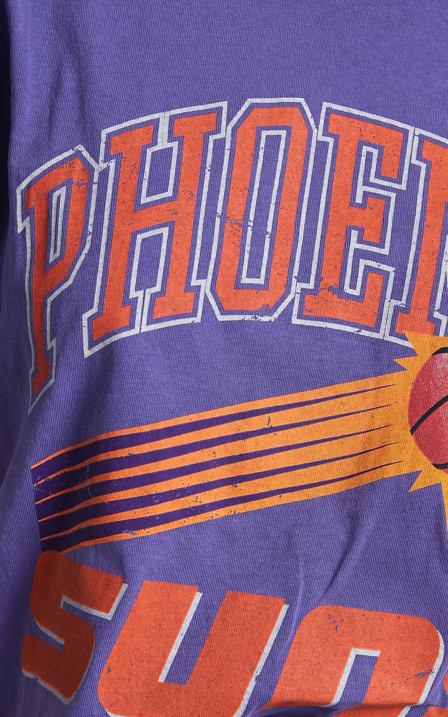 Mitchell & Ness - Phoenix Suns Team Up Tee in Faded Purple