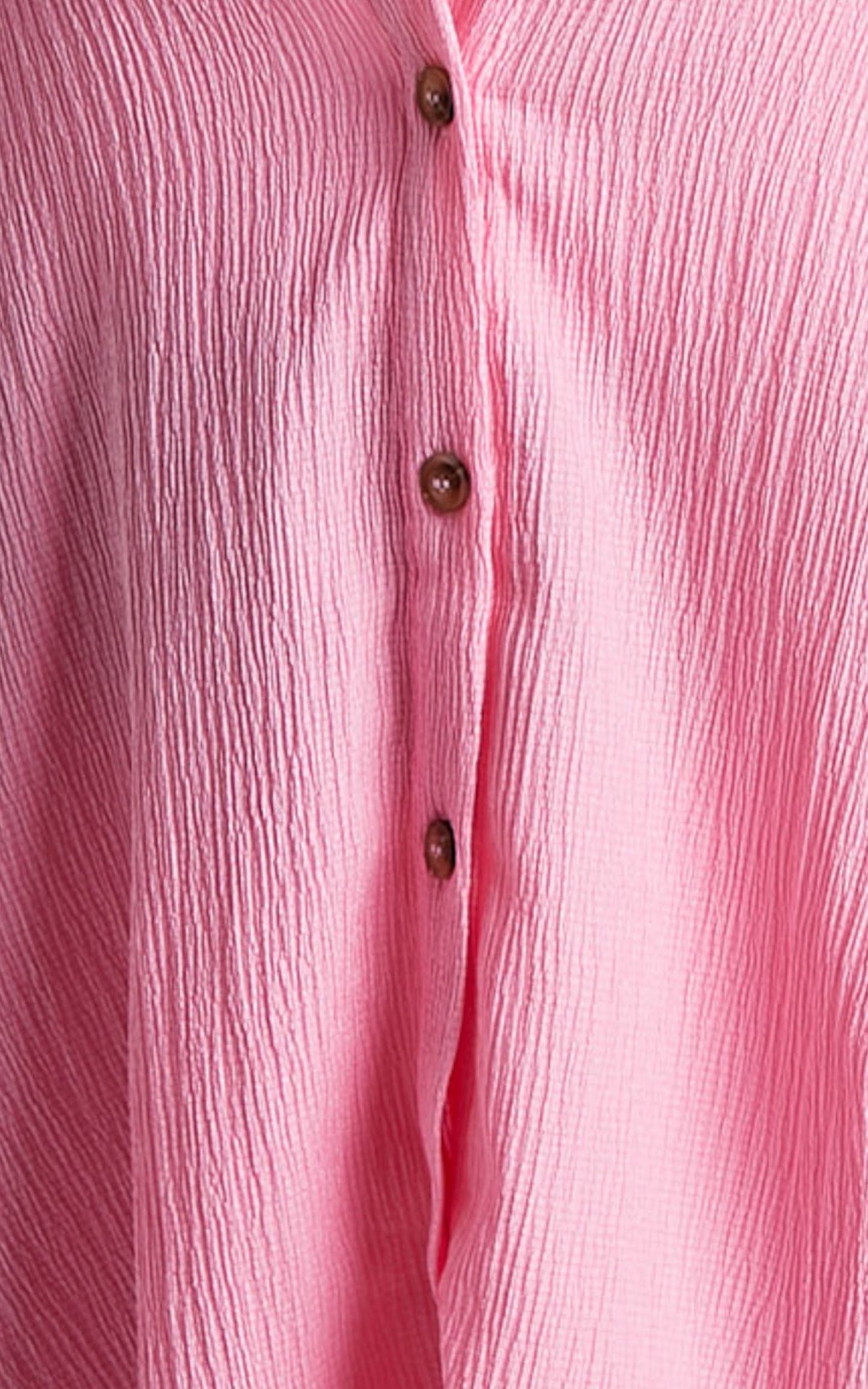 Isabeau Shirt - Relaxed Oversized Shirt in Pink