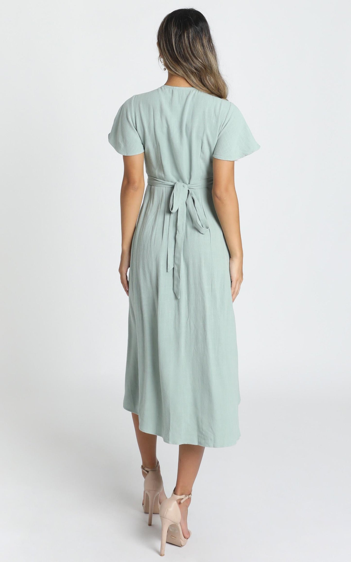 World Of Dream Dress In Sage
