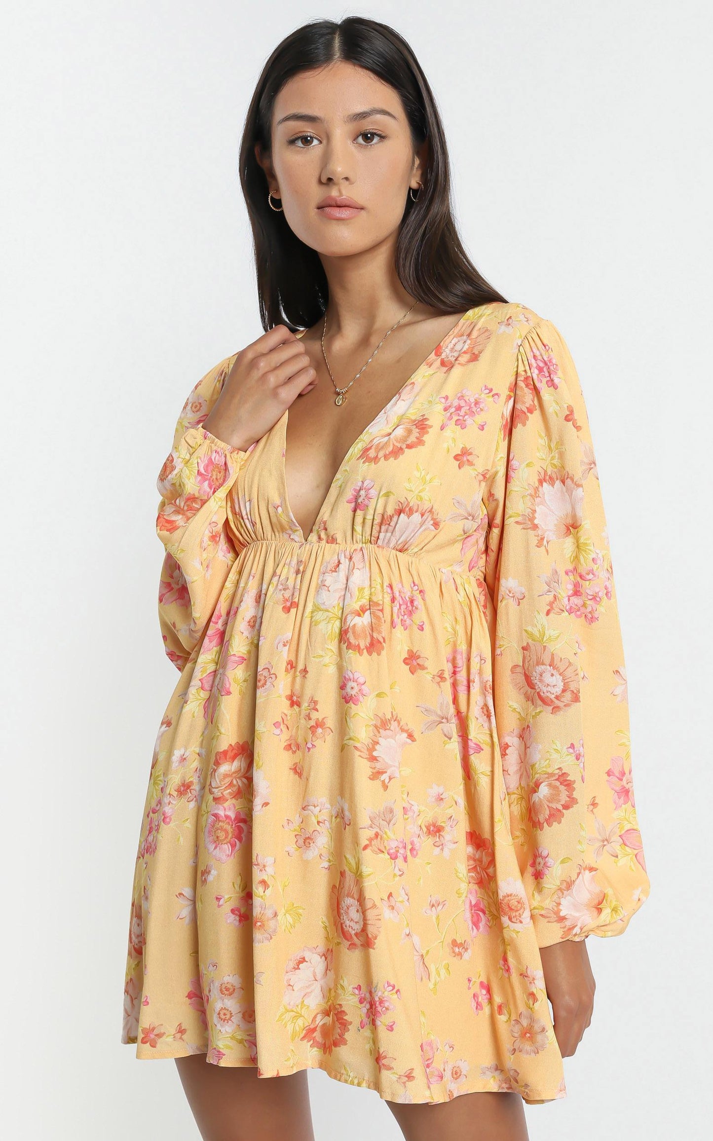 Kari Dress in Tuscan Spring