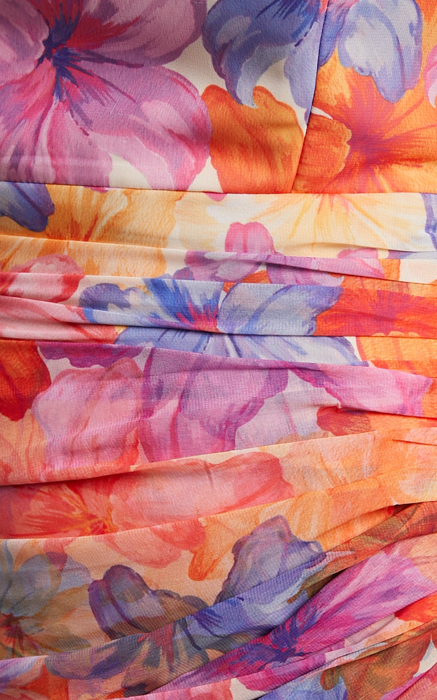 Runaway The Label - Splendour Sash Dress in Multi Floral