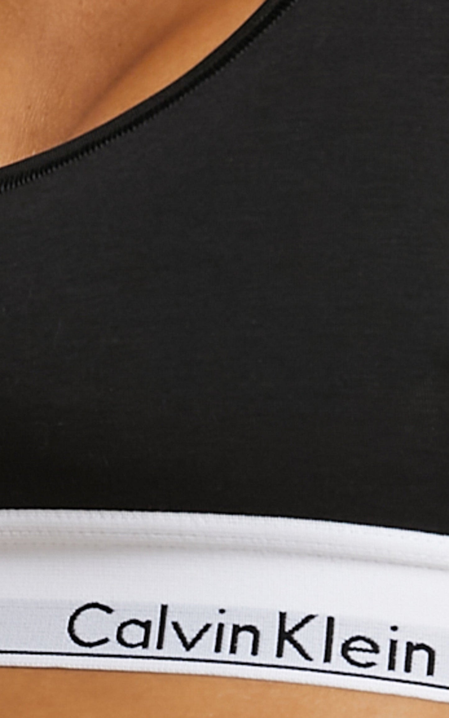Calvin Klein - MODERN COTTON BRALETTE UNLINED in Black