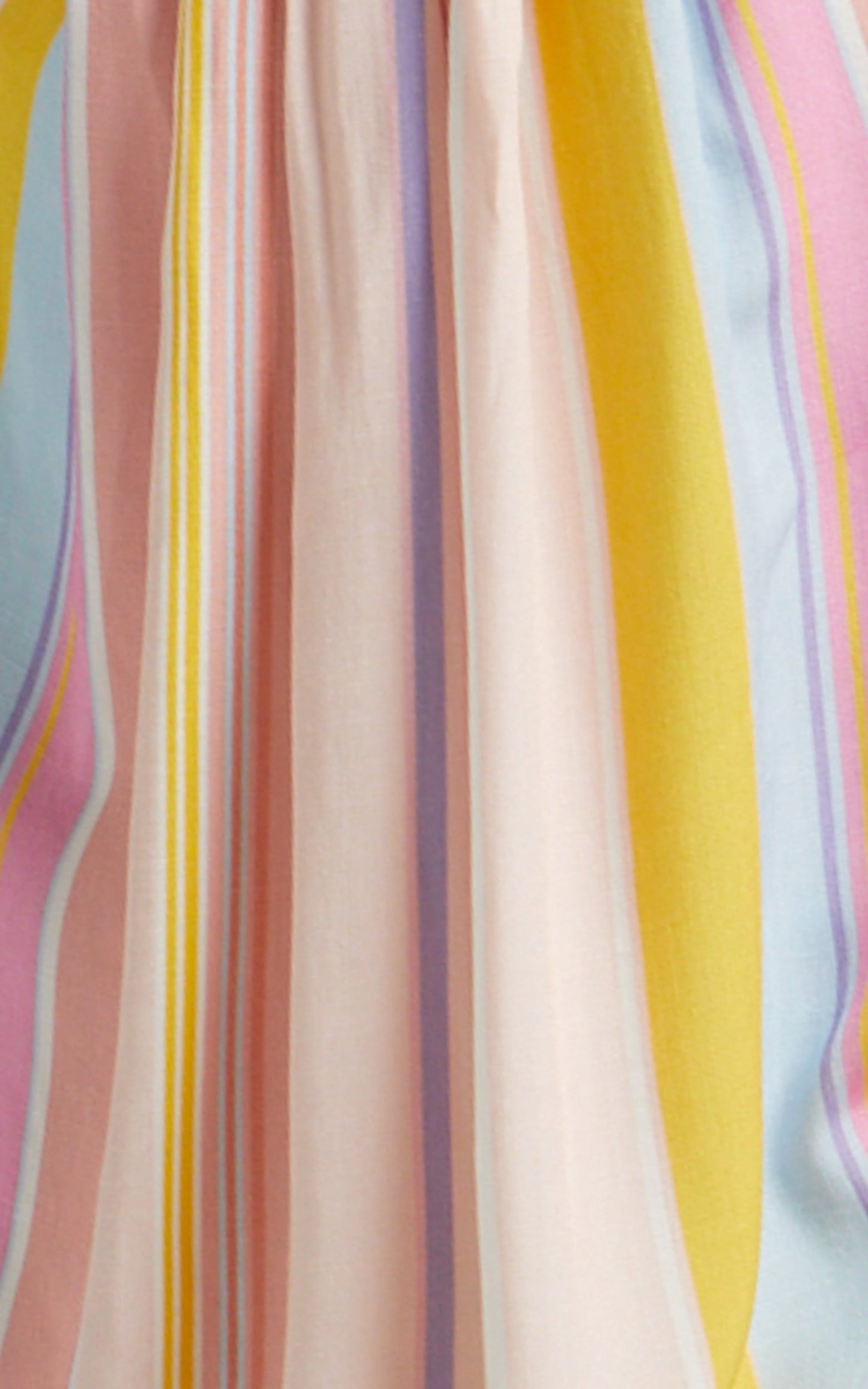 Vanny Cross Back Tie Up Maxi Dress in Summer Multi Stripe