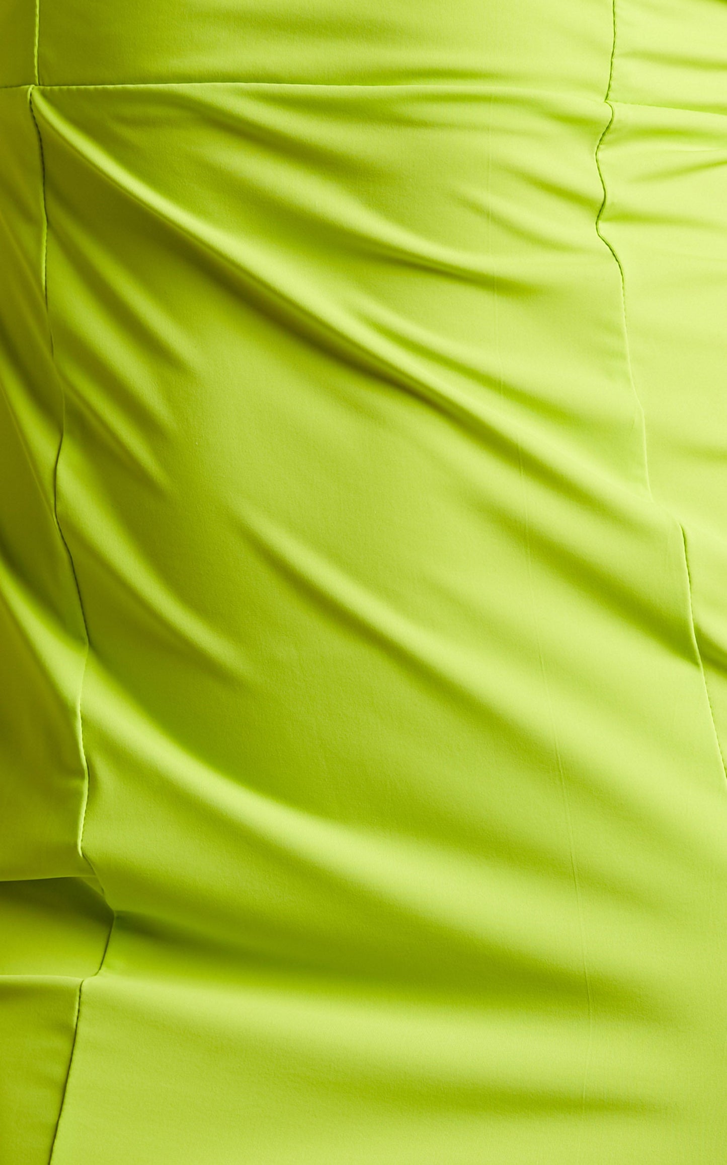 Feel the Love Dress in Chartreuse