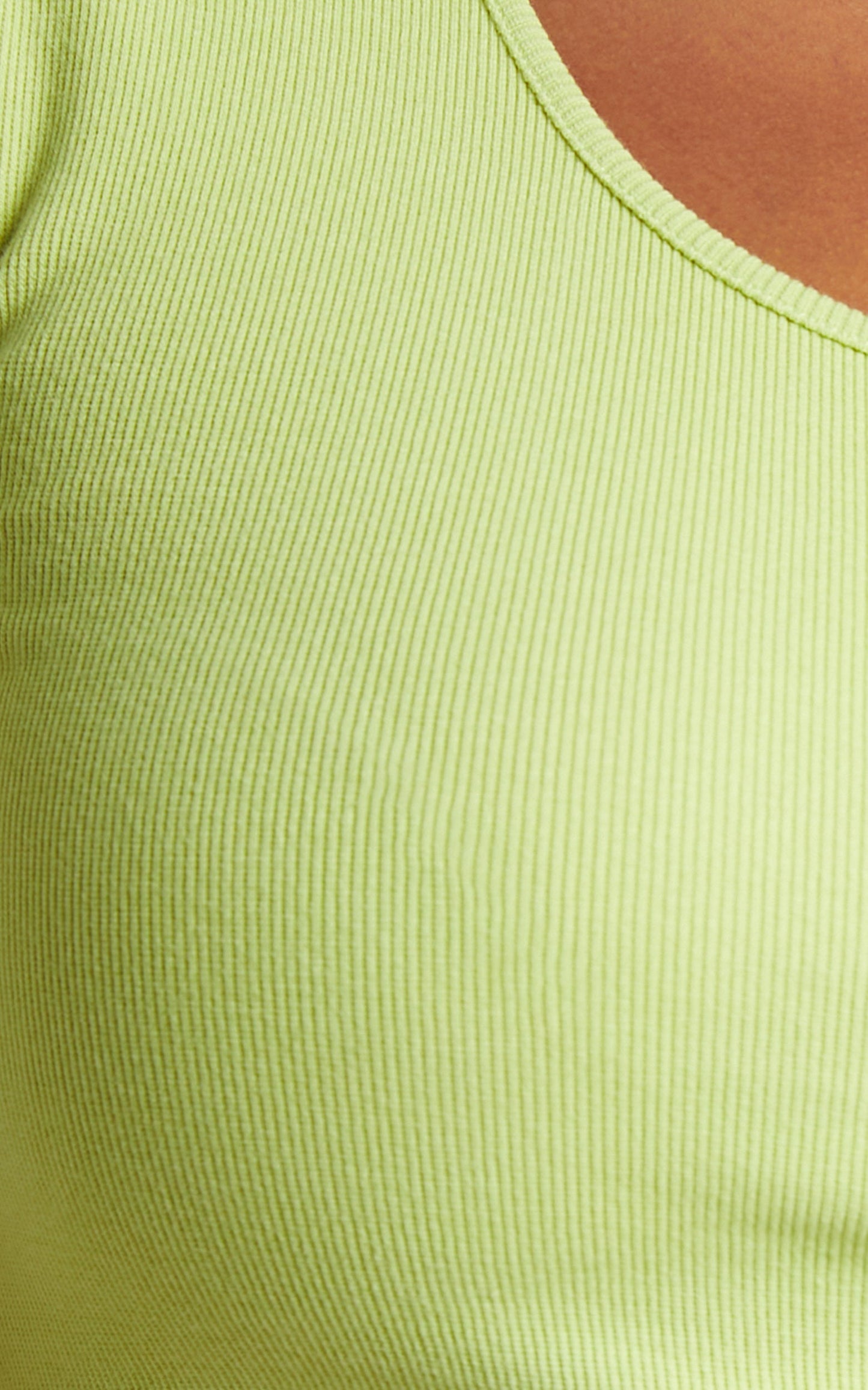 Lee - Urban Hype Crop in Lime sherbert