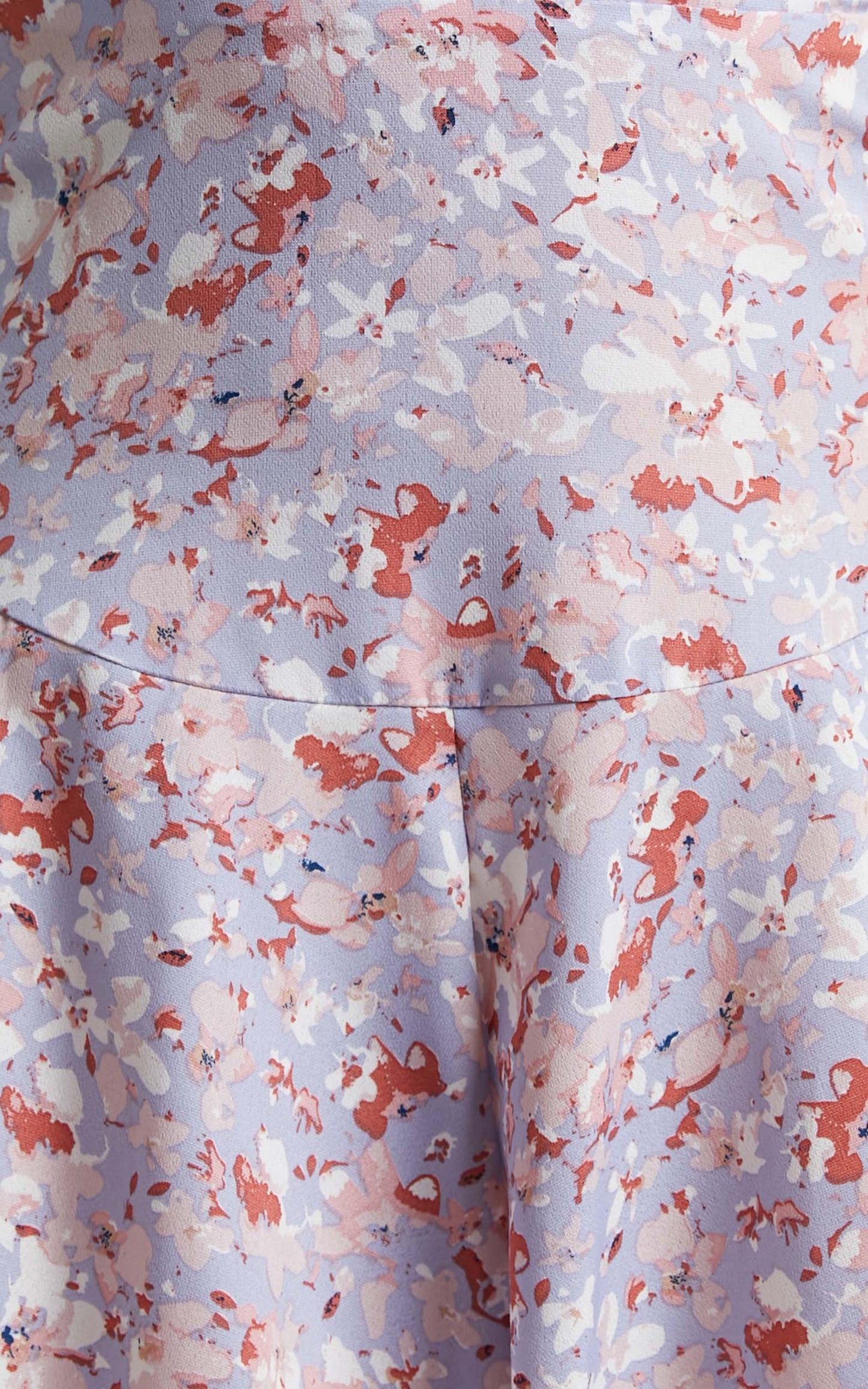 Rhio Frill Short Playsuit in Rhio Blue floral