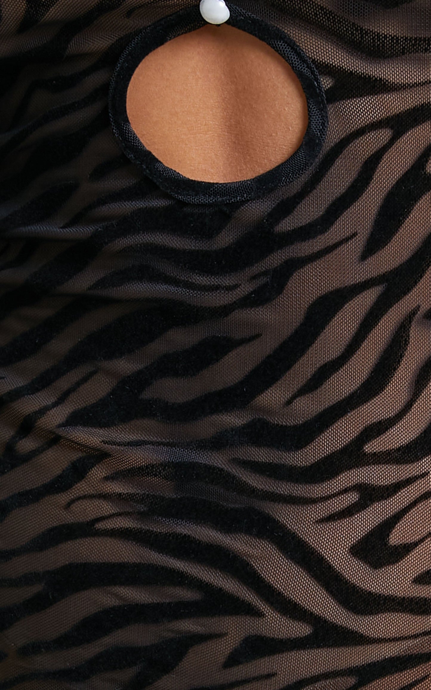 Lioness - Hysteria Knit Dress in Black Zebra