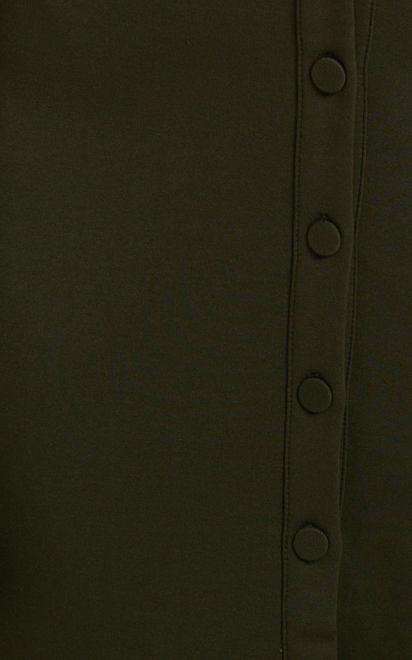 Kendra Long Sleeve Collared Button Down Shirt Dress in Khaki