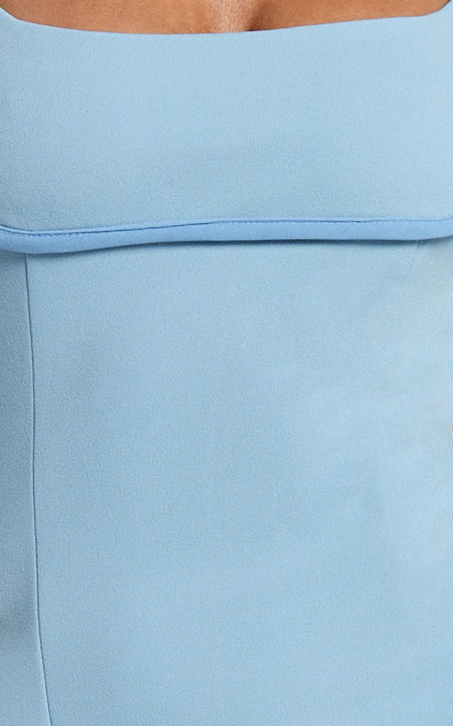 Abegaille Midi Dress - Bodycon Dress in Blue