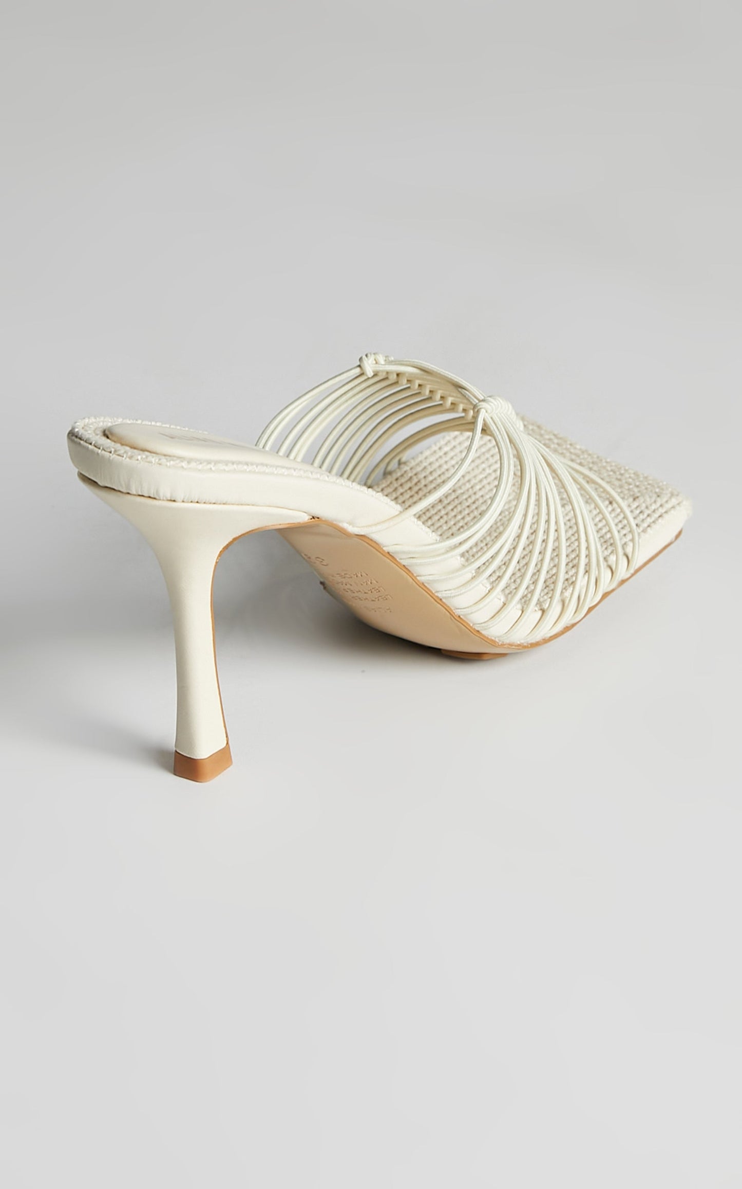 ALIAS MAE - LETTIE HEELS in BONE