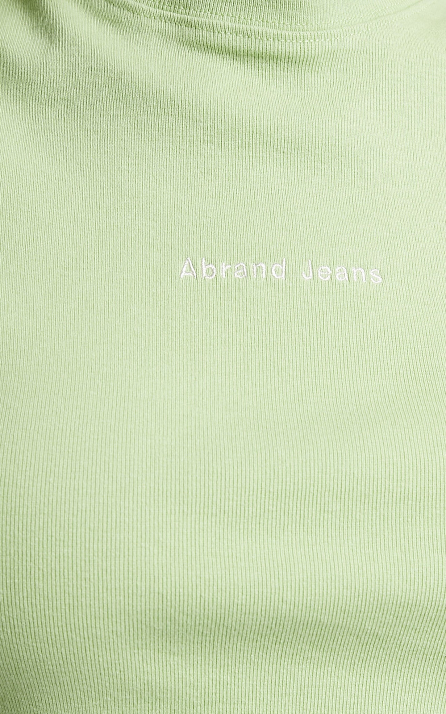 Abrand - A 90's Crop Tee in FADED FLURO