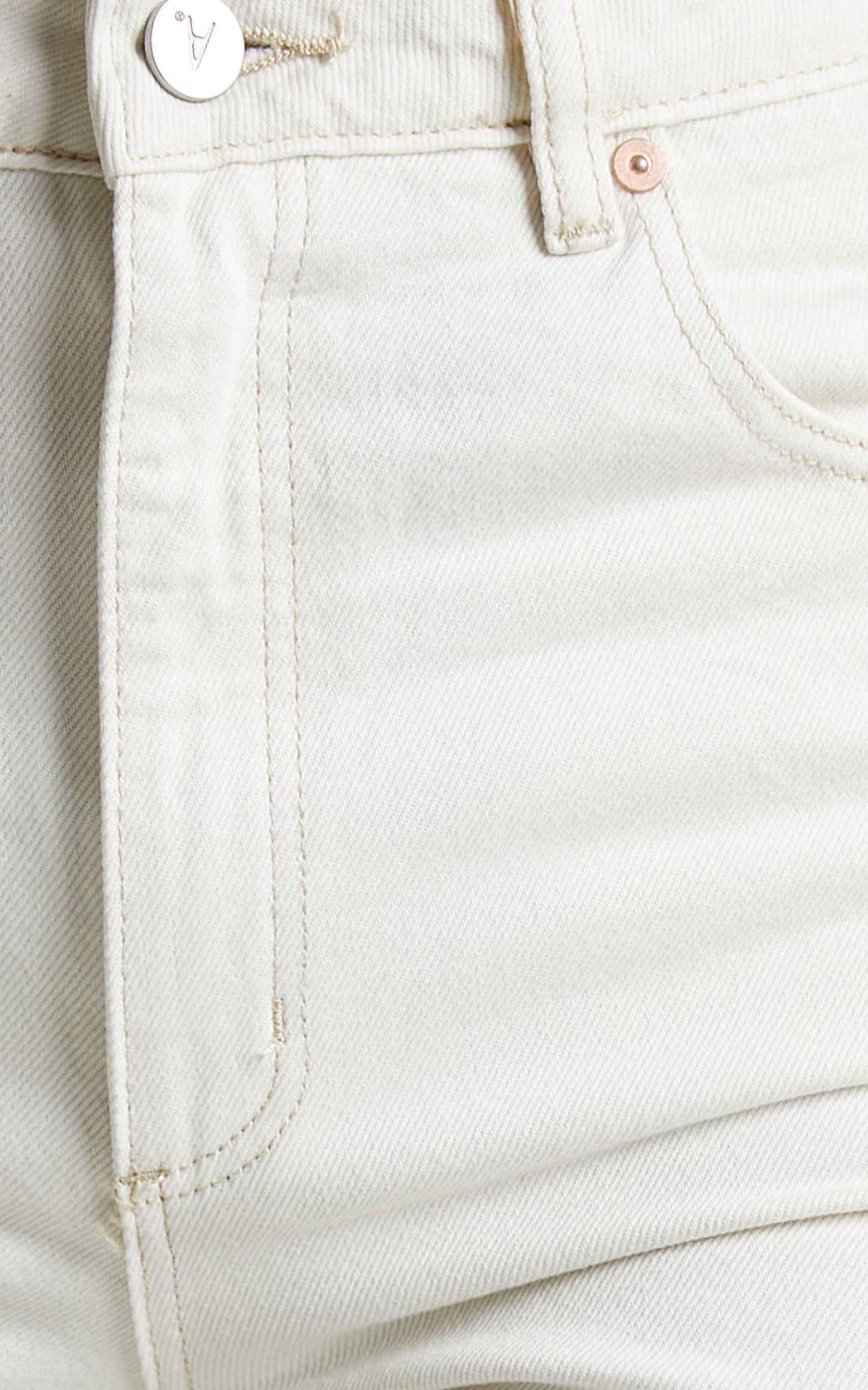 Abrand - A '94 High Straight Jean in Stone White