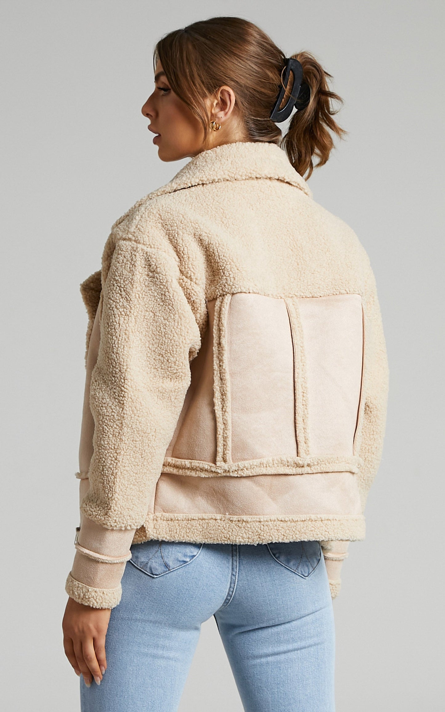 Abriana Coat in Beige