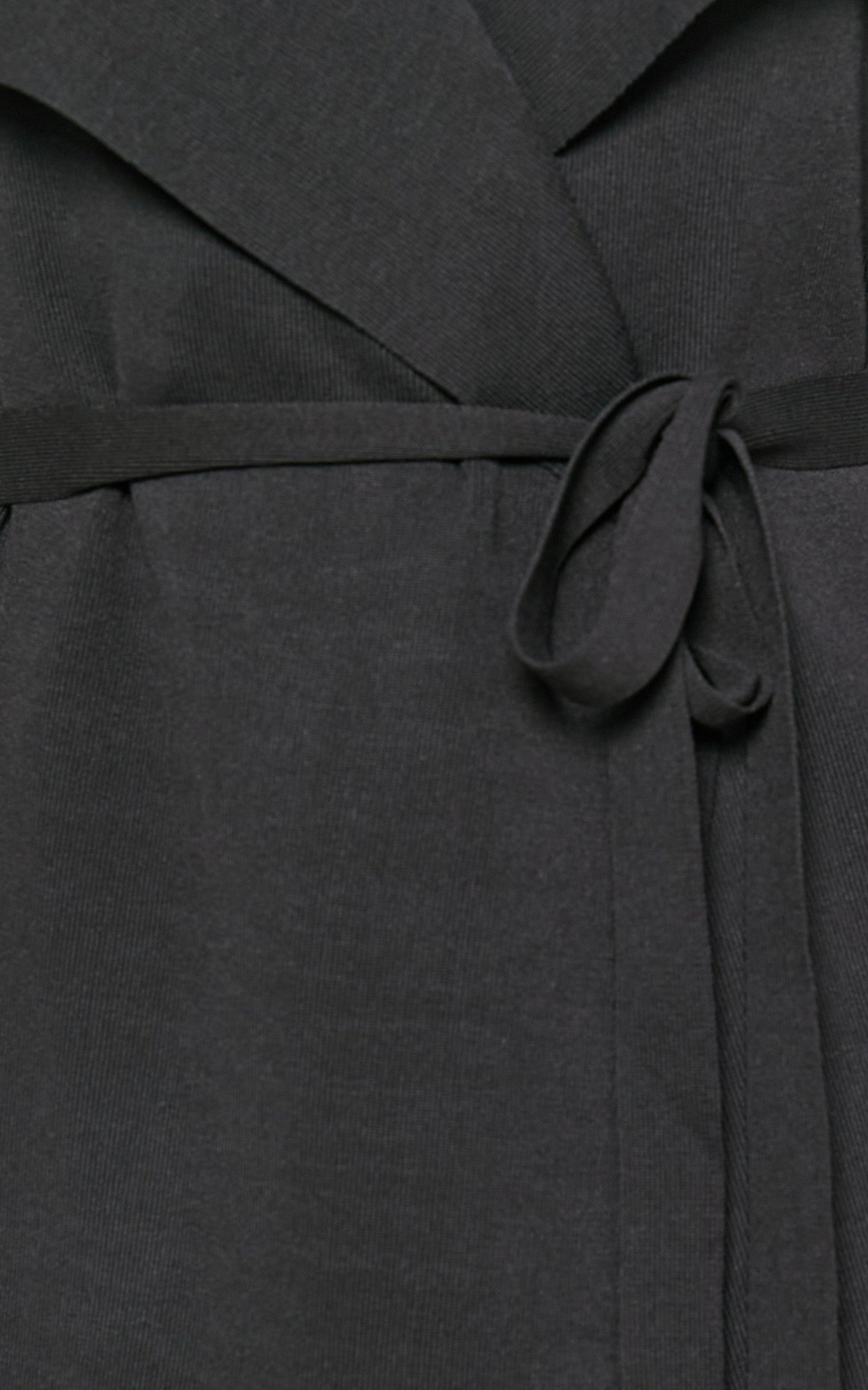 Adele Cardigan - Waterfall Long sleeve in Black
