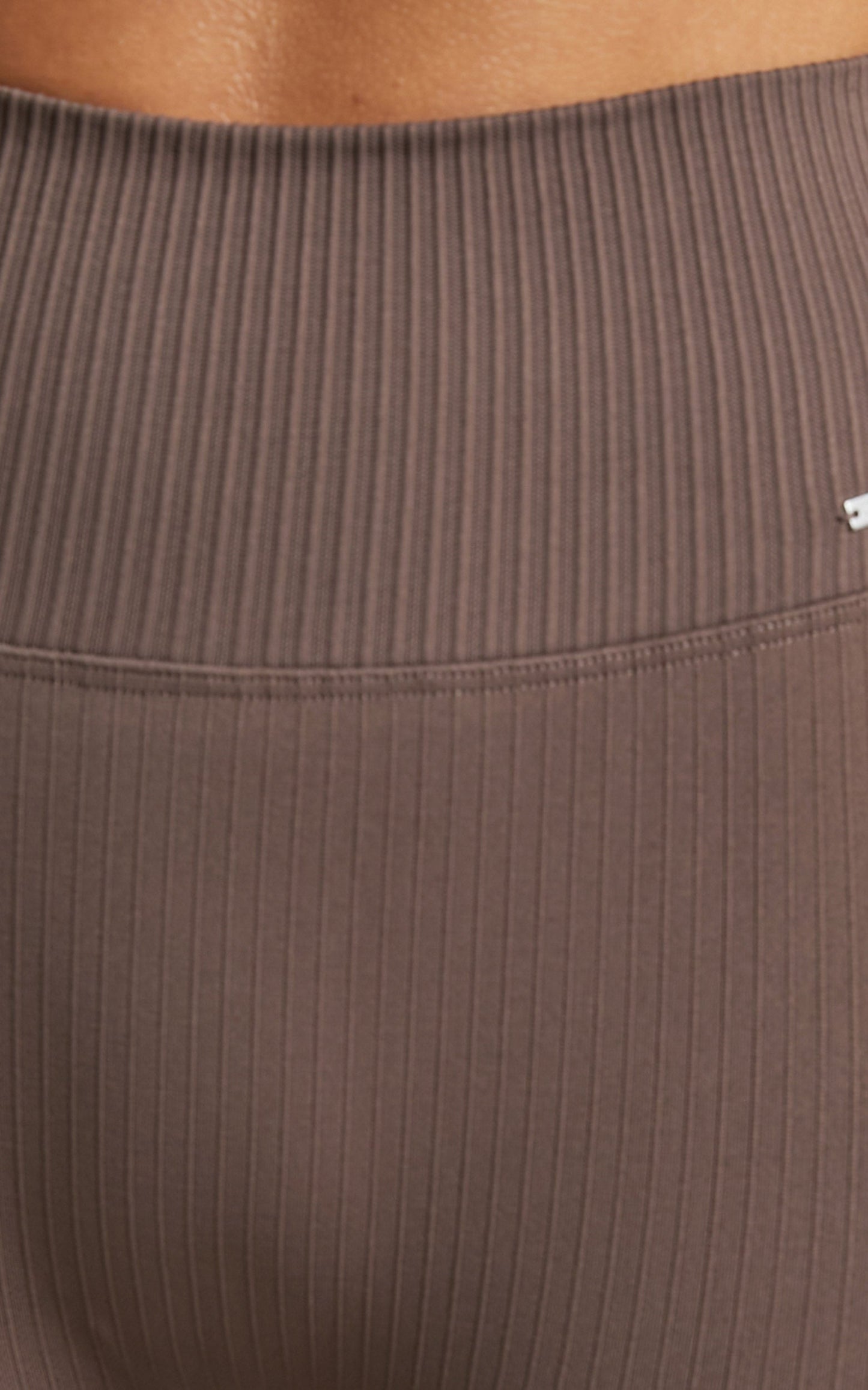 Aim'n - RIBBED SEAMLESS TIGHTS in MACCHIATO