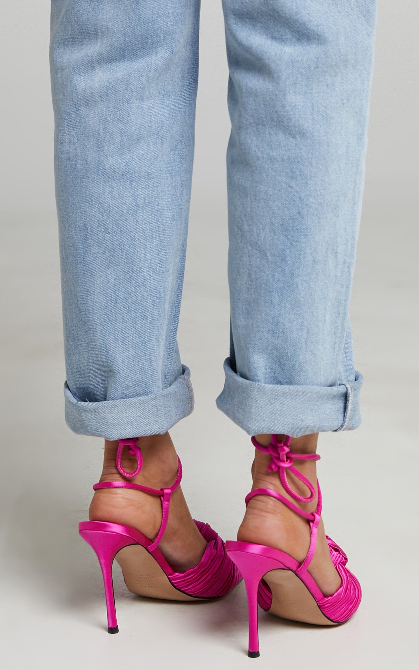 Alias Mae - Mina Heels in Pink Satin