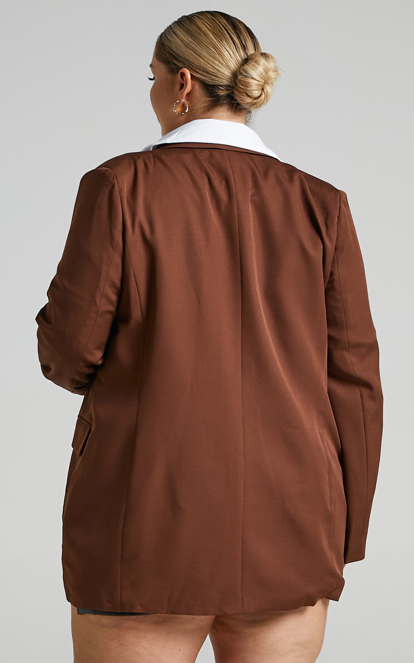 All Grown Up Blazer in Chocolate