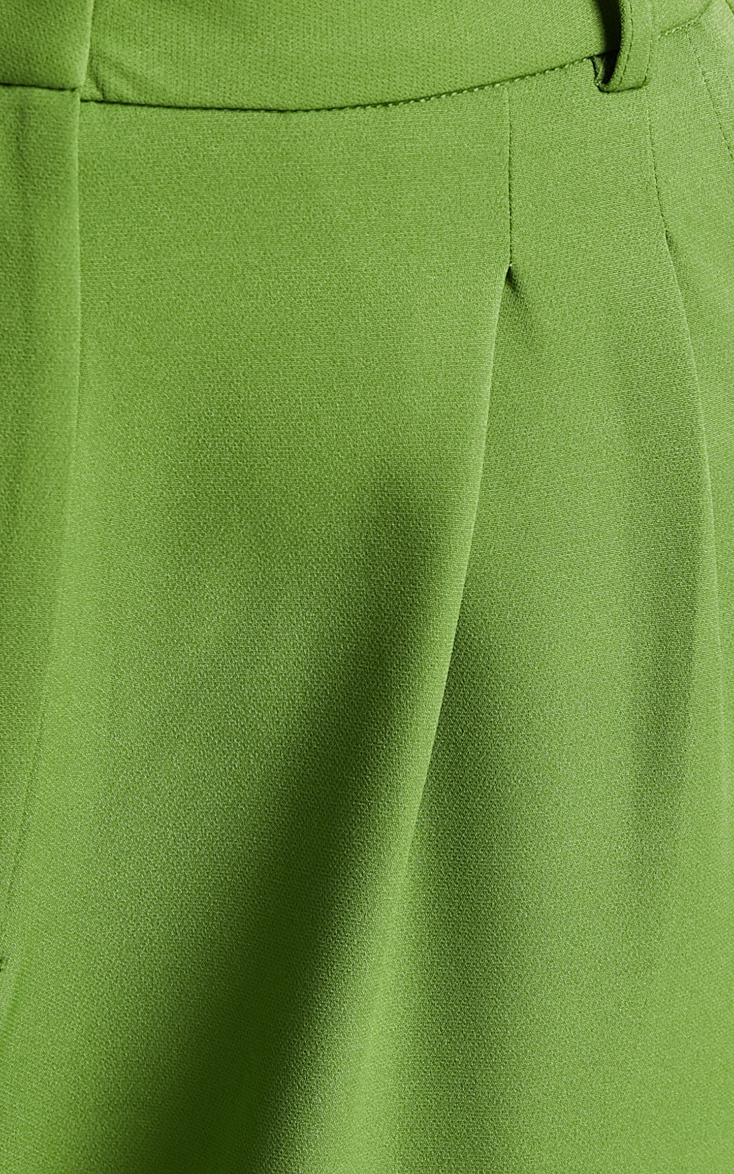 Amirah Pants - Tailored Wide Leg Pants in Green