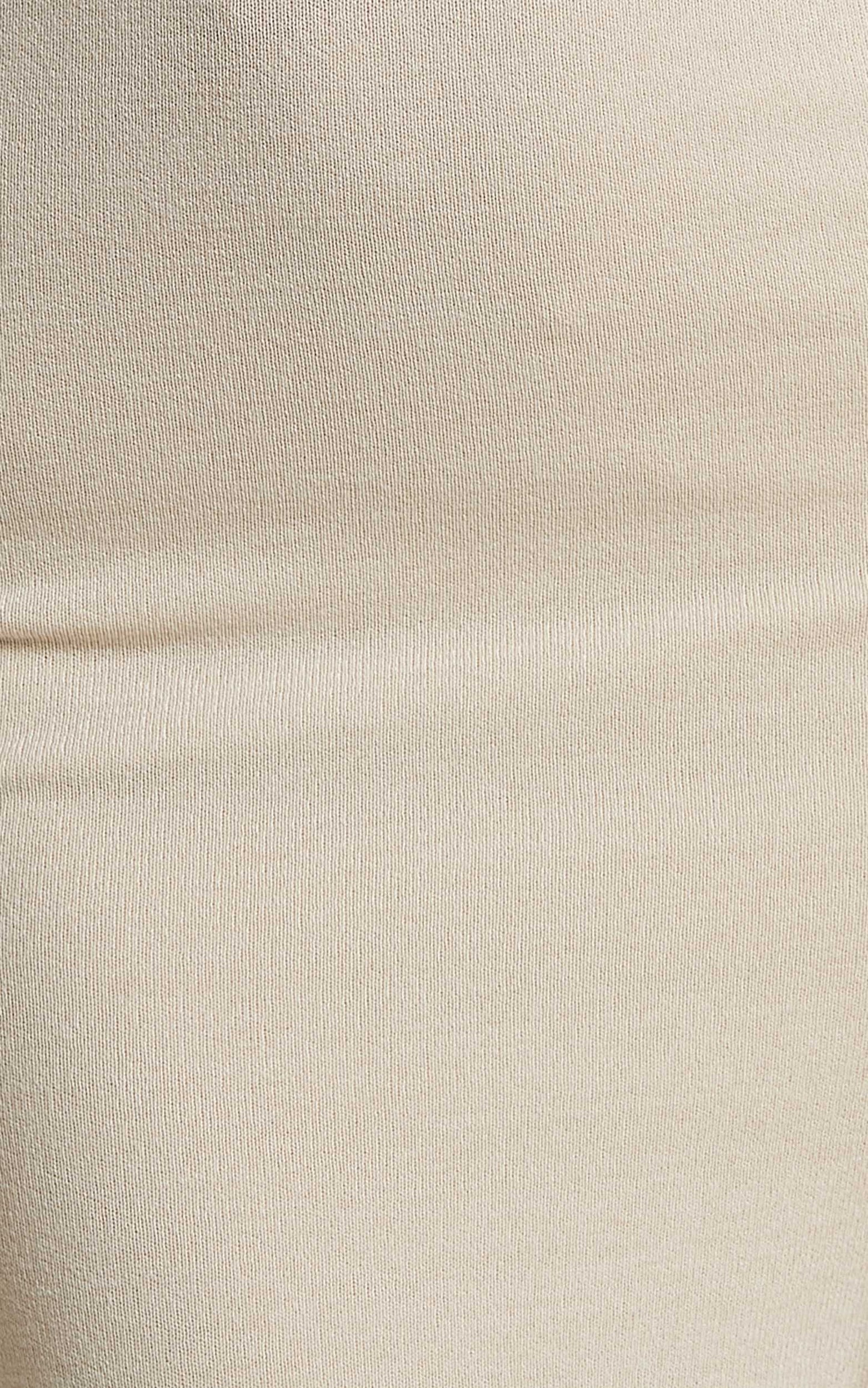 Amora Contrast Side Cut Out Dress in Cream