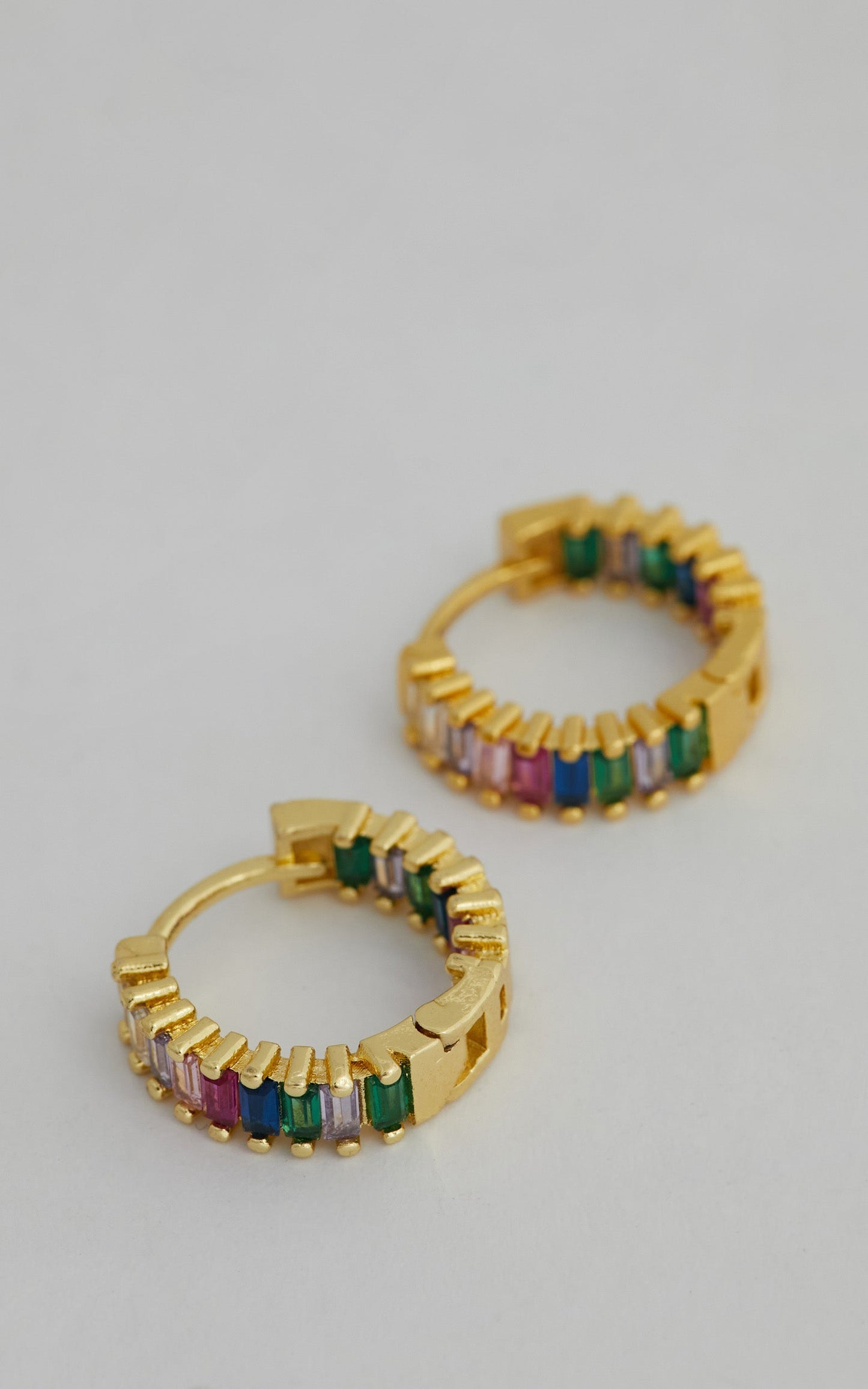 Anara Earrings in Multi Gemstone