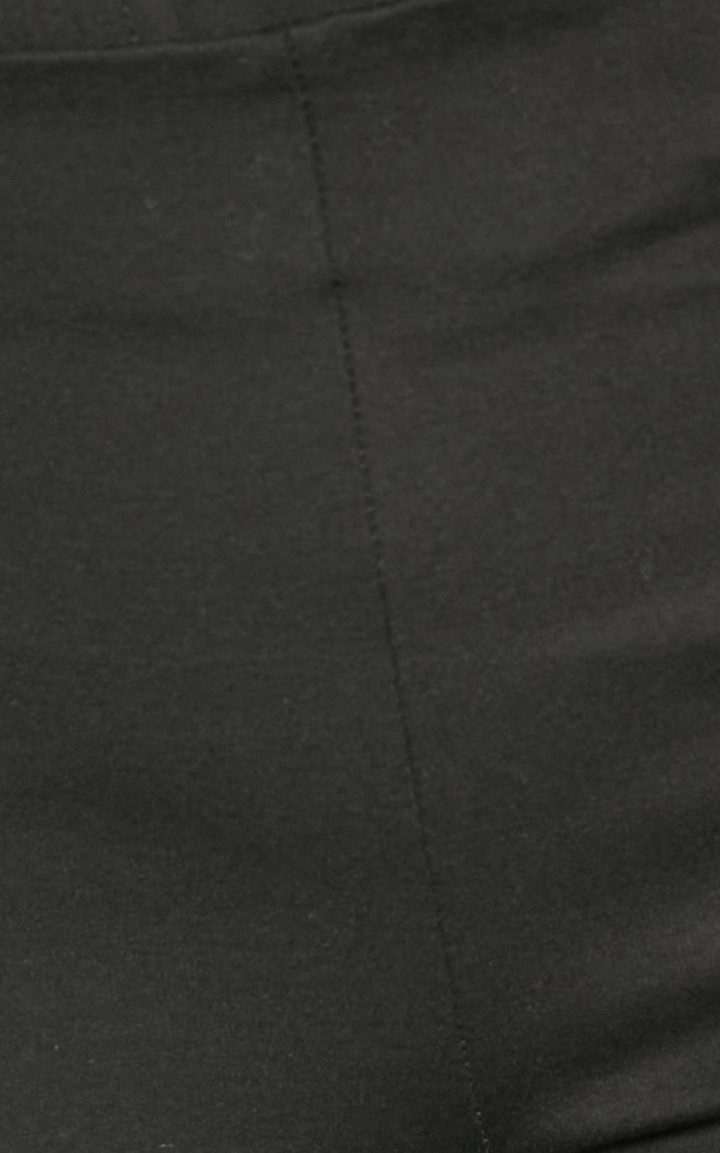Andrem Ponte Pants - High Waisted Split leg Slim Pant in Black