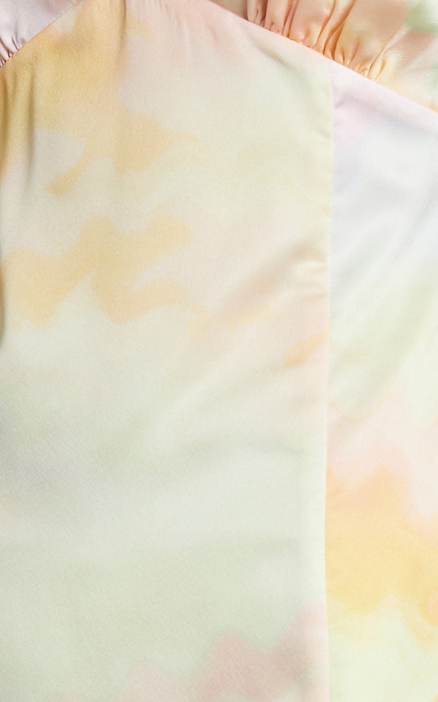 Ashya Dress in Yellow Tie Dye