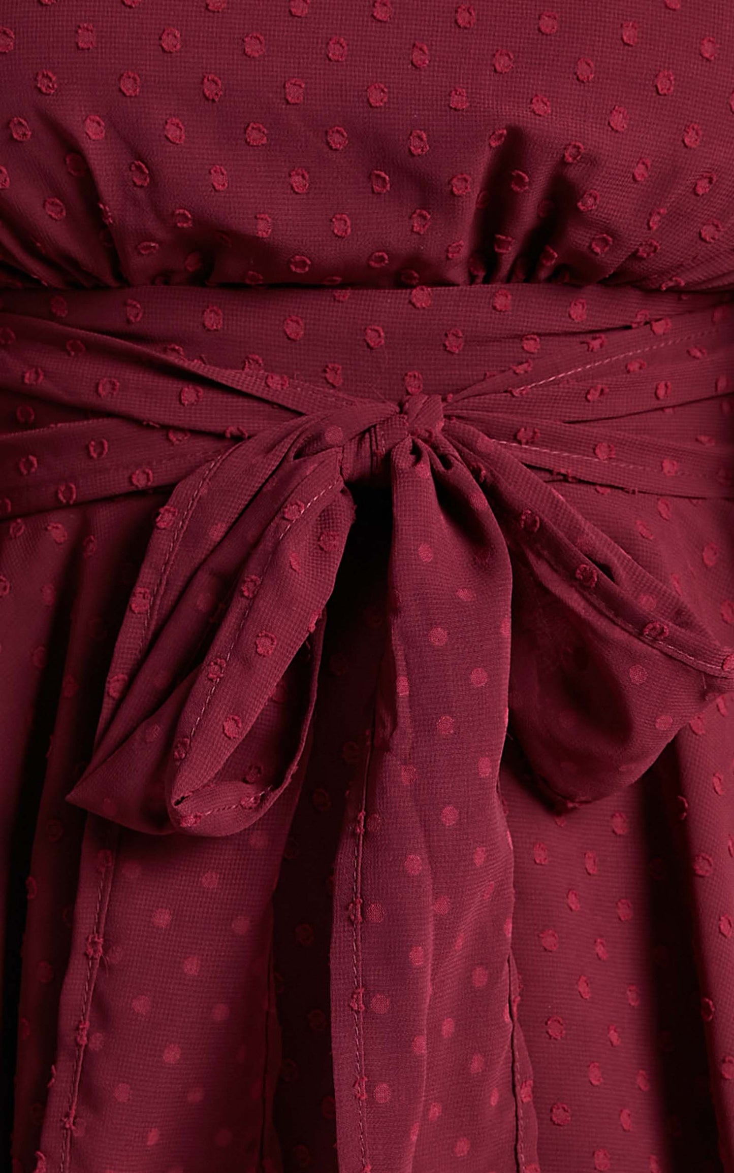 Bottom Of Your Heart Playsuit in Wine